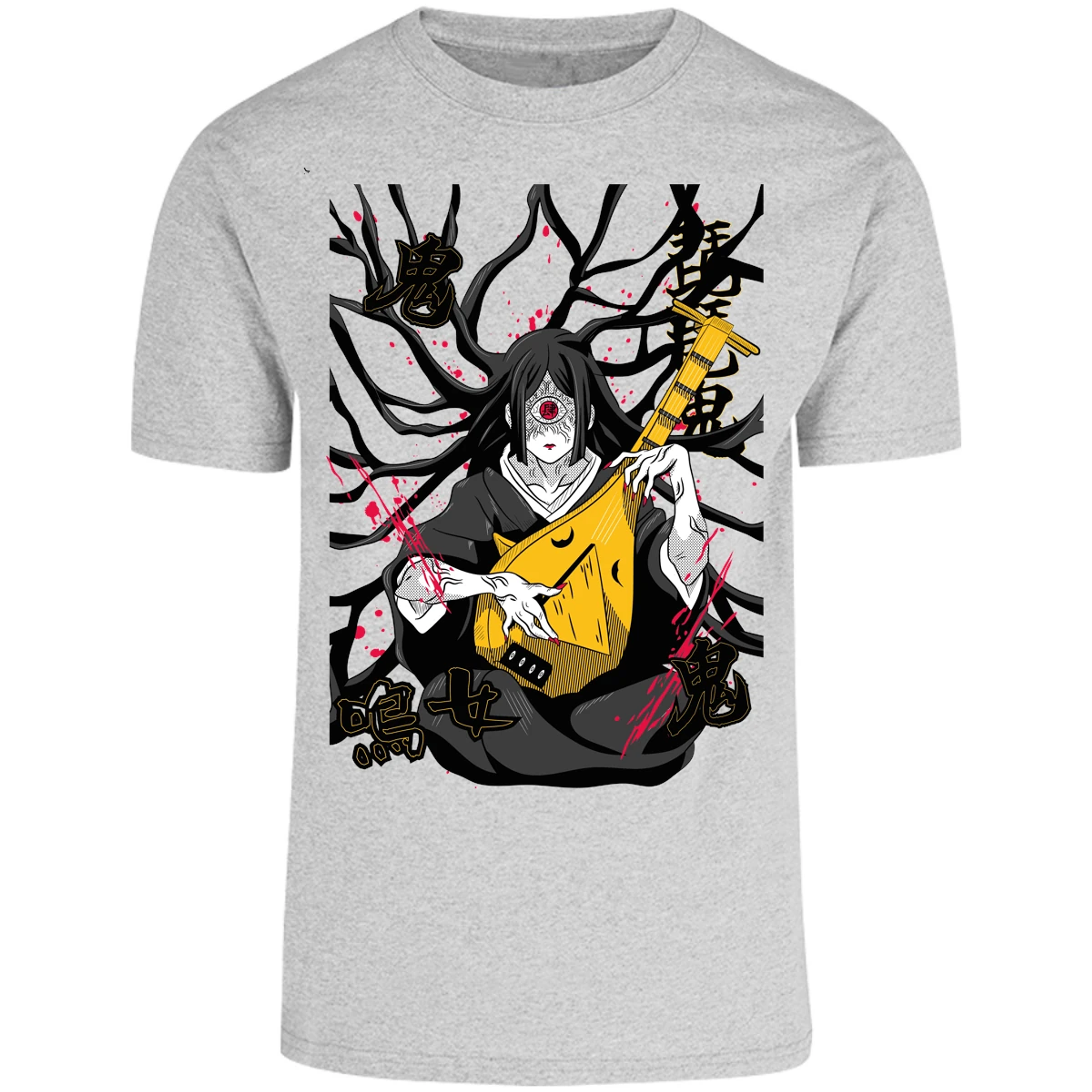 Playera Demon Slayer Luna Superior Nakime para Adulto 22