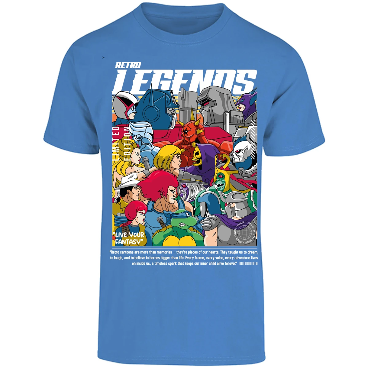 Playera Es De Series Y Peliculas Retro Legends para Adulto 22