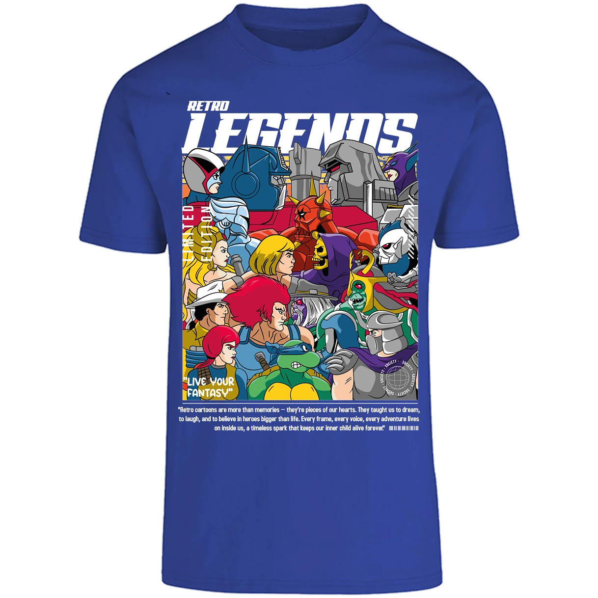 Playera Es De Series Y Peliculas Retro Legends para Adulto 29