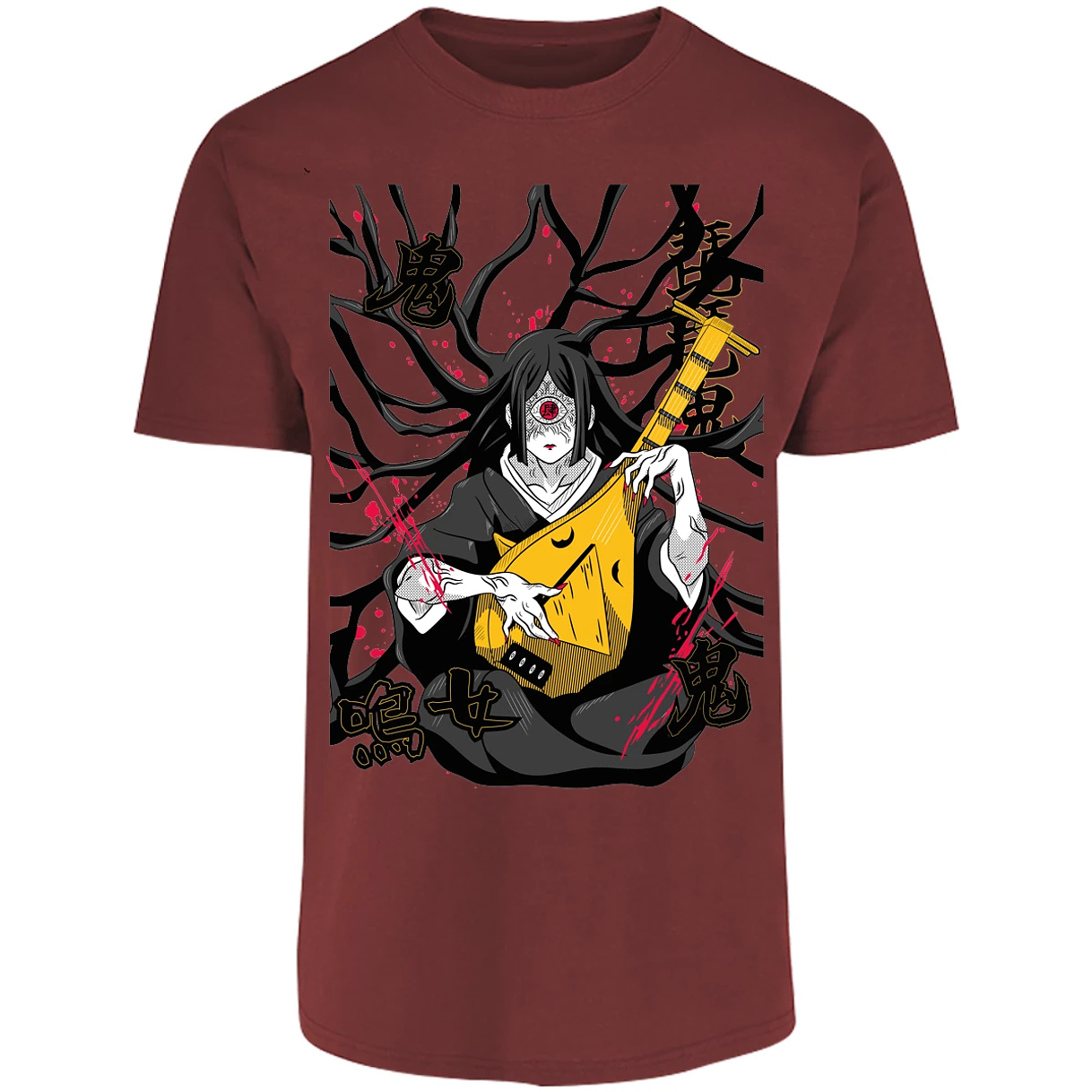 Playera Demon Slayer Luna Superior Nakime para Adulto 30