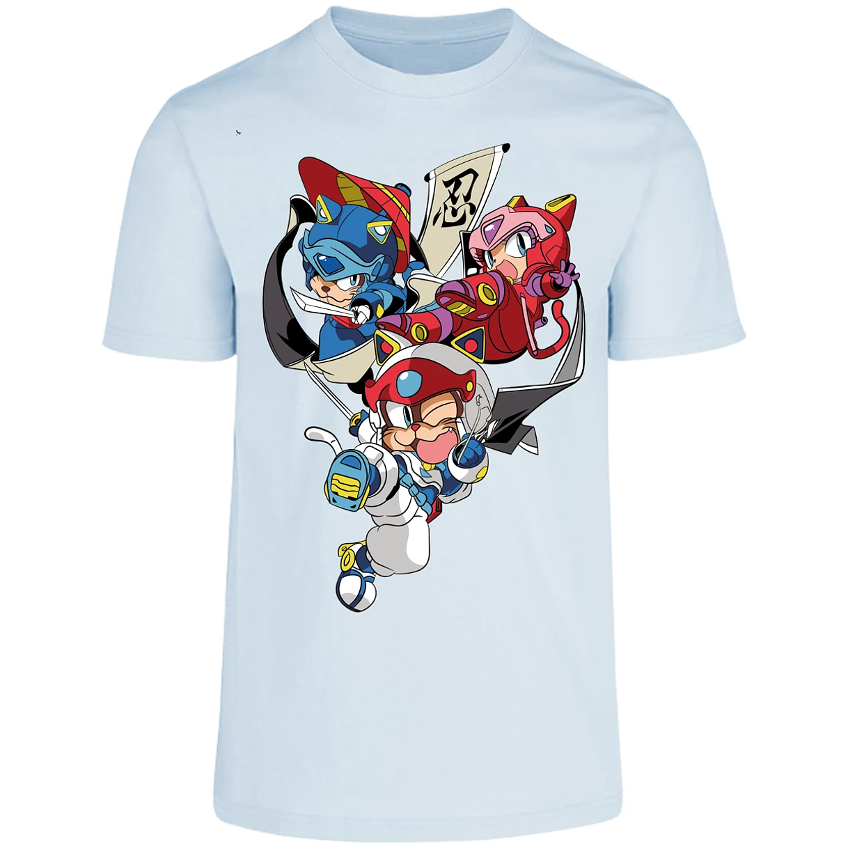 Playera Es De Series Y Peliculas Samurai Pizza Cats para Adulto 5