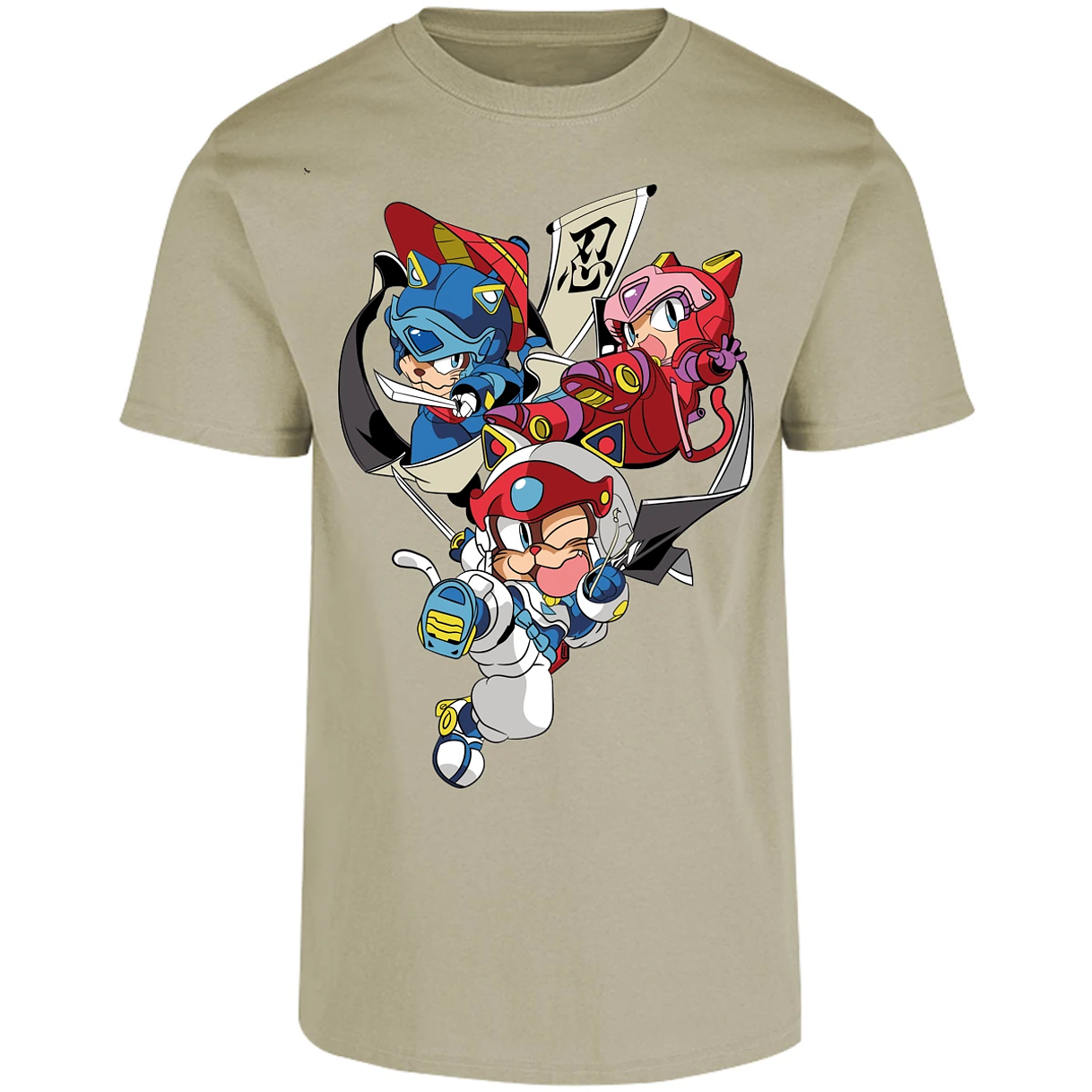 Playera Es De Series Y Peliculas Samurai Pizza Cats para Adulto 6