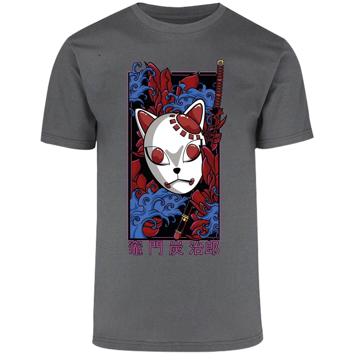 Playera Demon Slayer Mascaras Kimetsu No Yaiba para Adulto 29