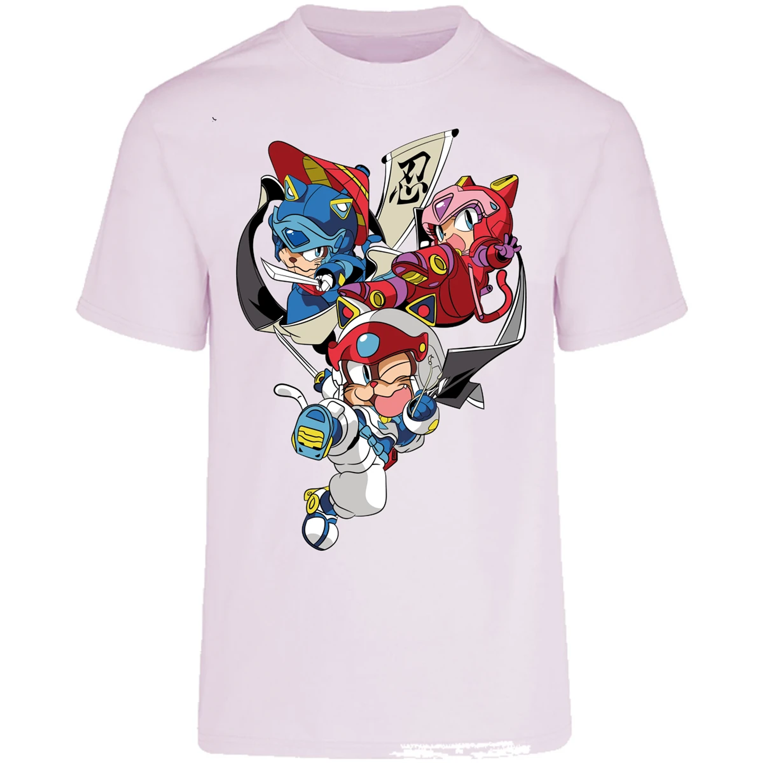 Playera Es De Series Y Peliculas Samurai Pizza Cats para Adulto 2