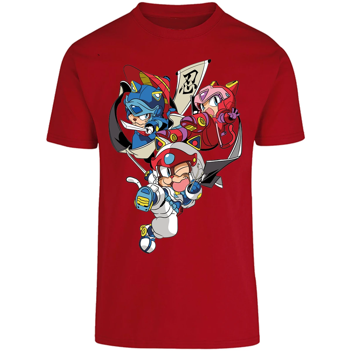 Playera Es De Series Y Peliculas Samurai Pizza Cats para Adulto 7