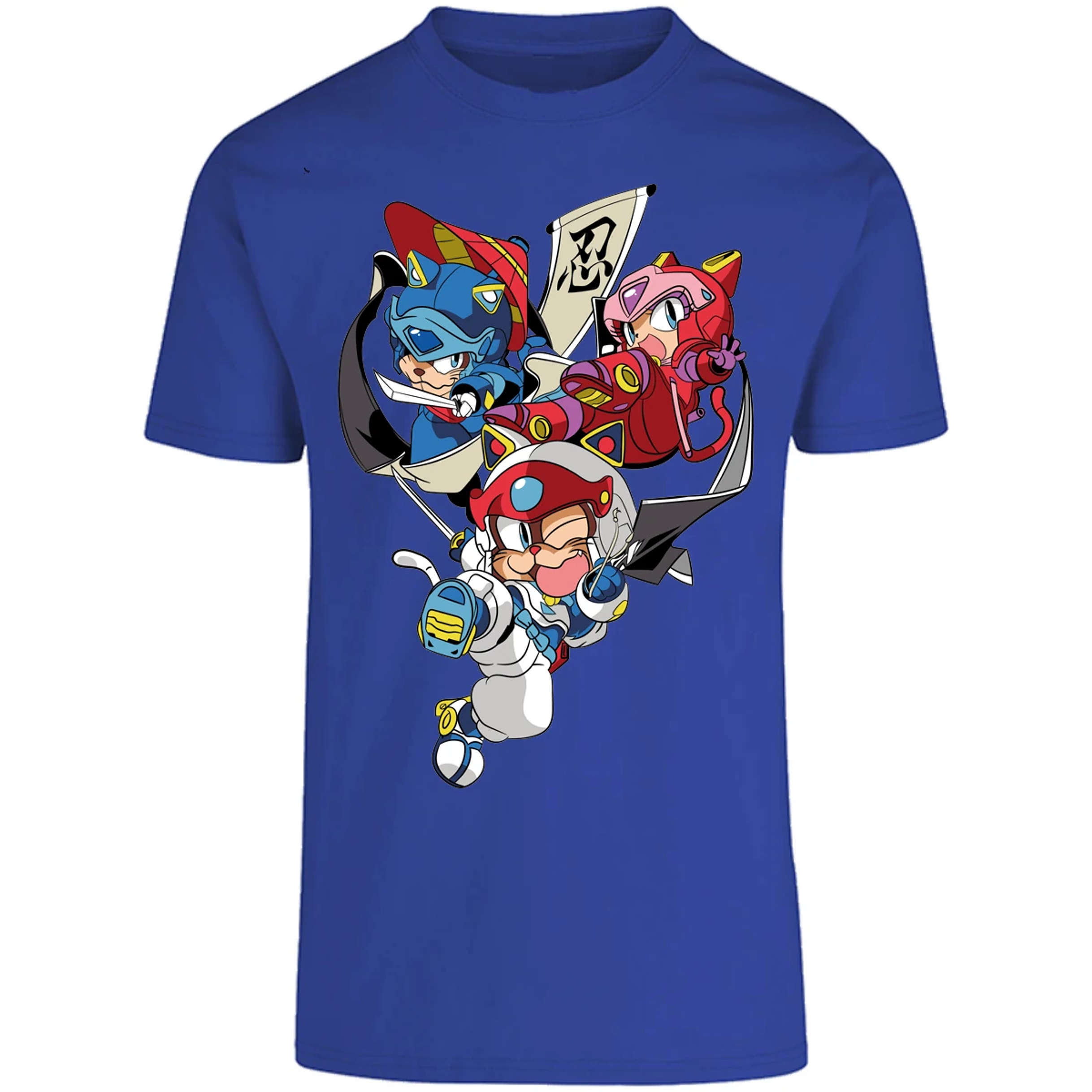 Playera Es De Series Y Peliculas Samurai Pizza Cats para Adulto 12