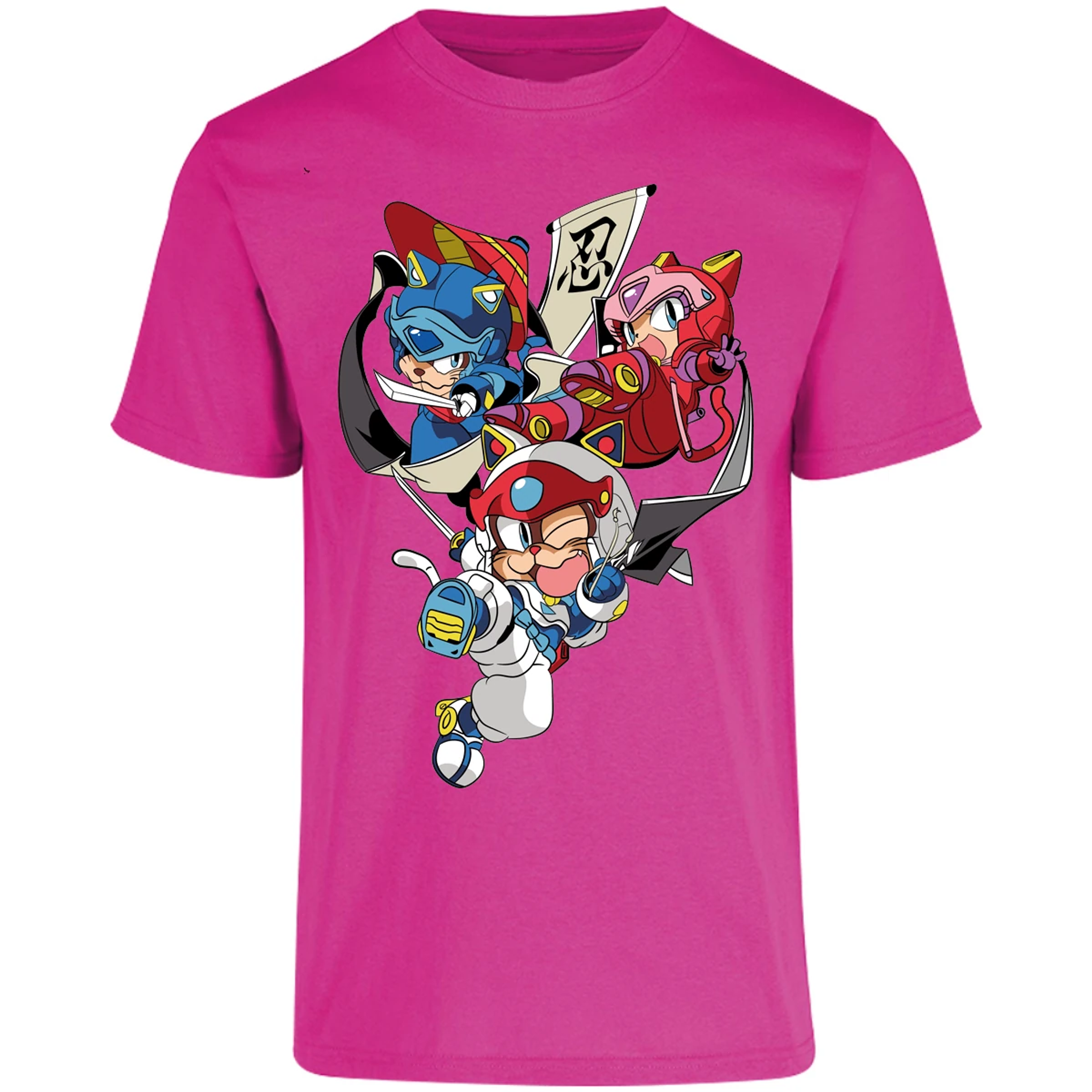 Playera Es De Series Y Peliculas Samurai Pizza Cats para Adulto 15