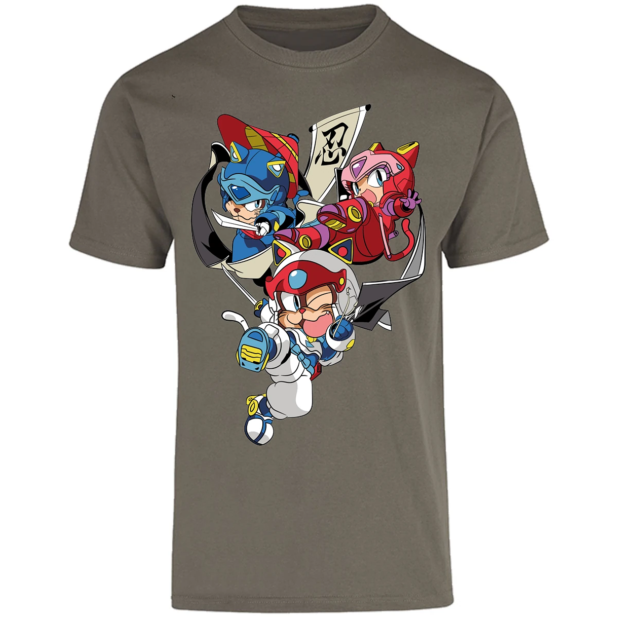 Playera Es De Series Y Peliculas Samurai Pizza Cats para Adulto 17