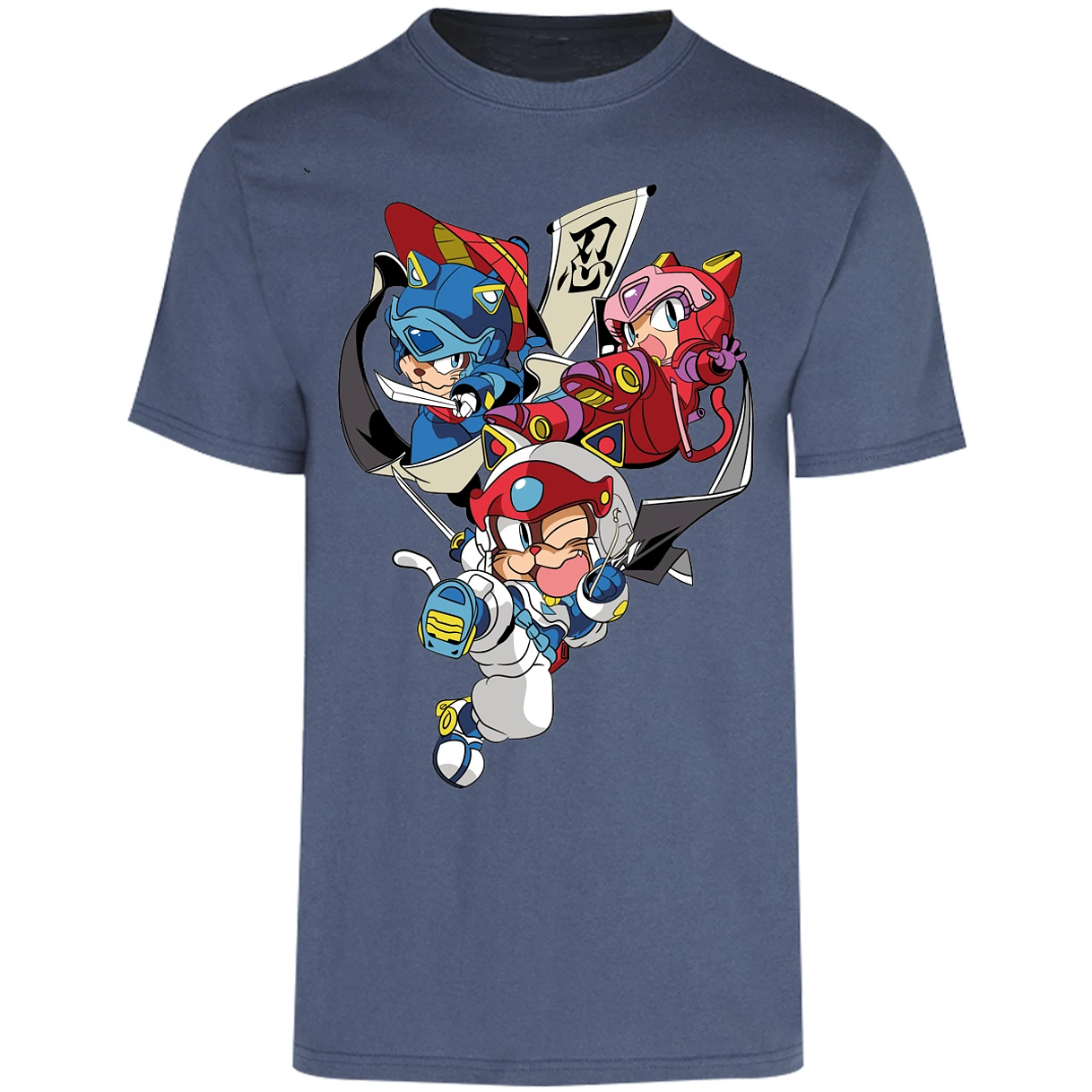 Playera Es De Series Y Peliculas Samurai Pizza Cats para Adulto 18