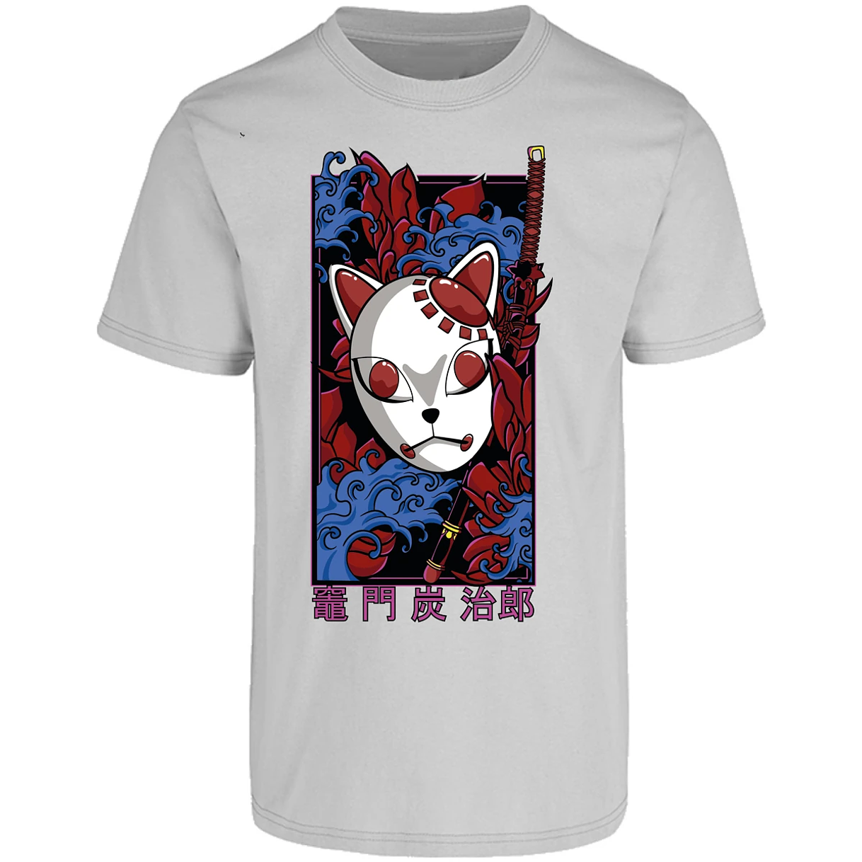 Playera Demon Slayer Mascaras Kimetsu No Yaiba para Adulto 19