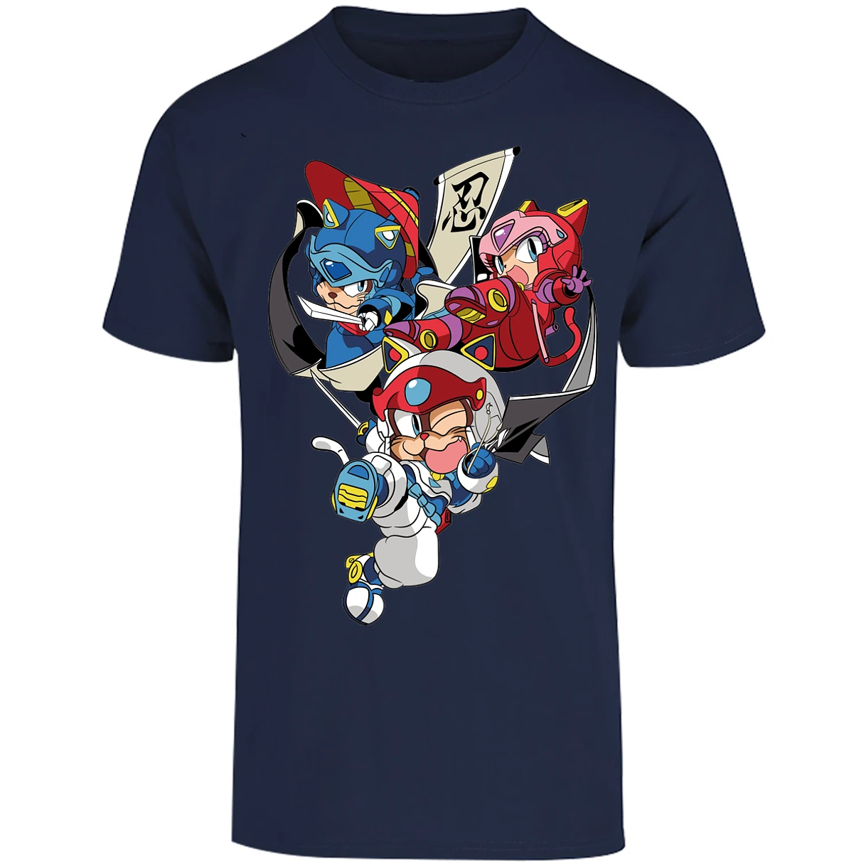 Playera Es De Series Y Peliculas Samurai Pizza Cats para Adulto 22