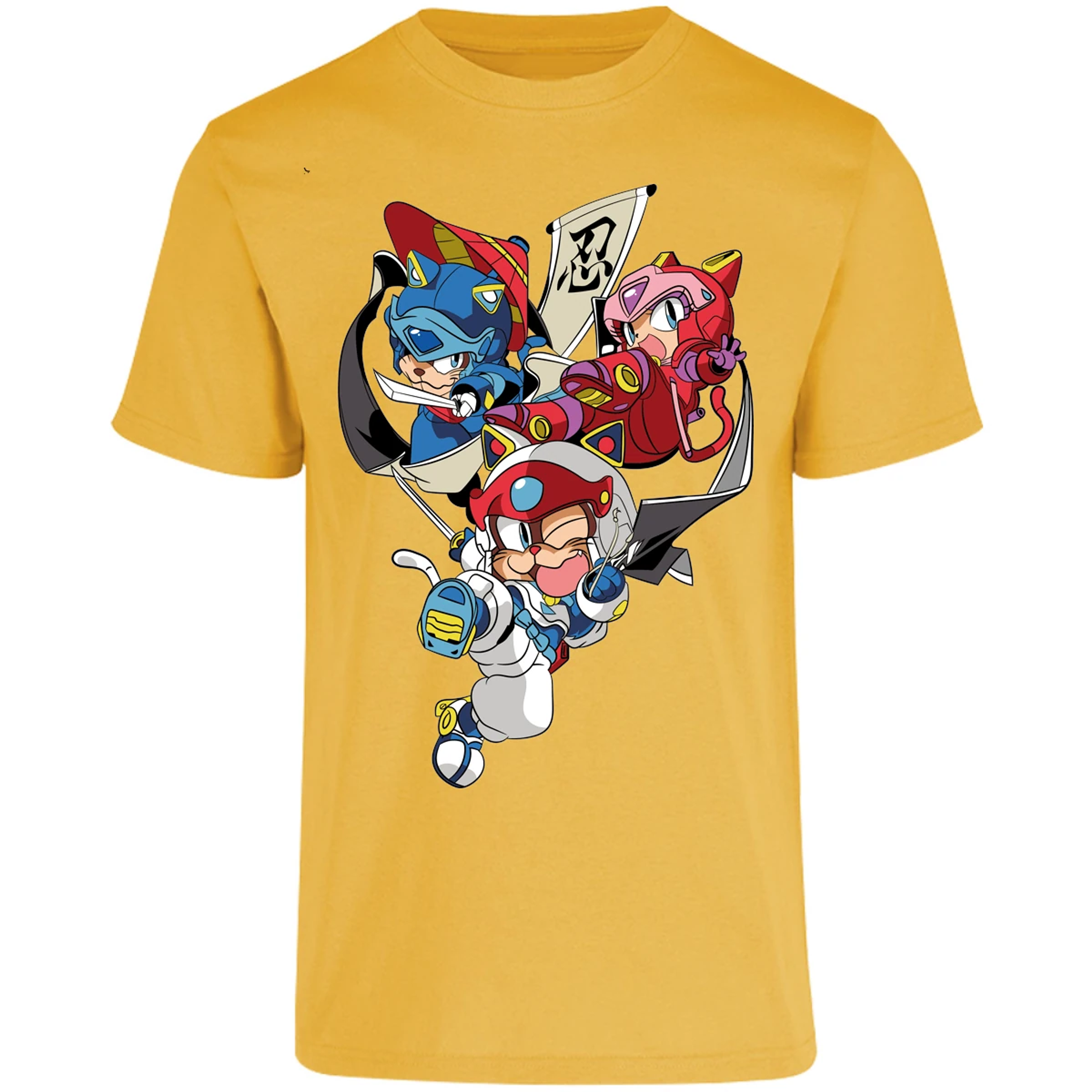 Playera Es De Series Y Peliculas Samurai Pizza Cats para Adulto 29