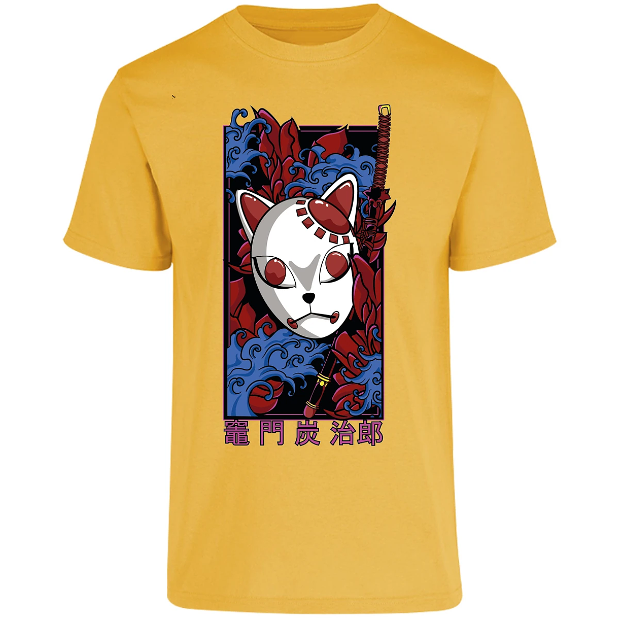 Playera Demon Slayer Mascaras Kimetsu No Yaiba para Adulto 30