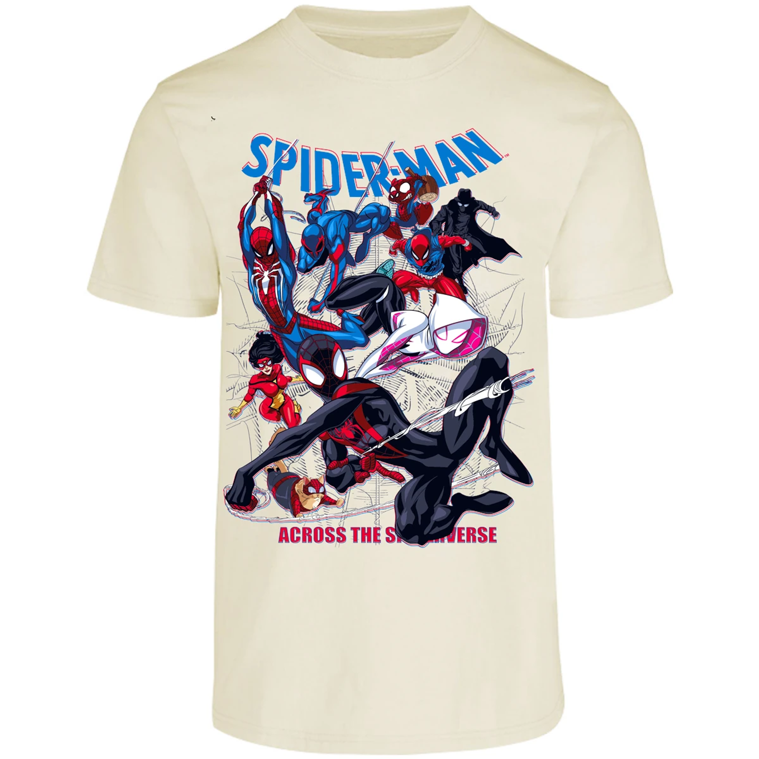 Playera Es De Series Y Peliculas Across The Spiderverse para Adulto 1