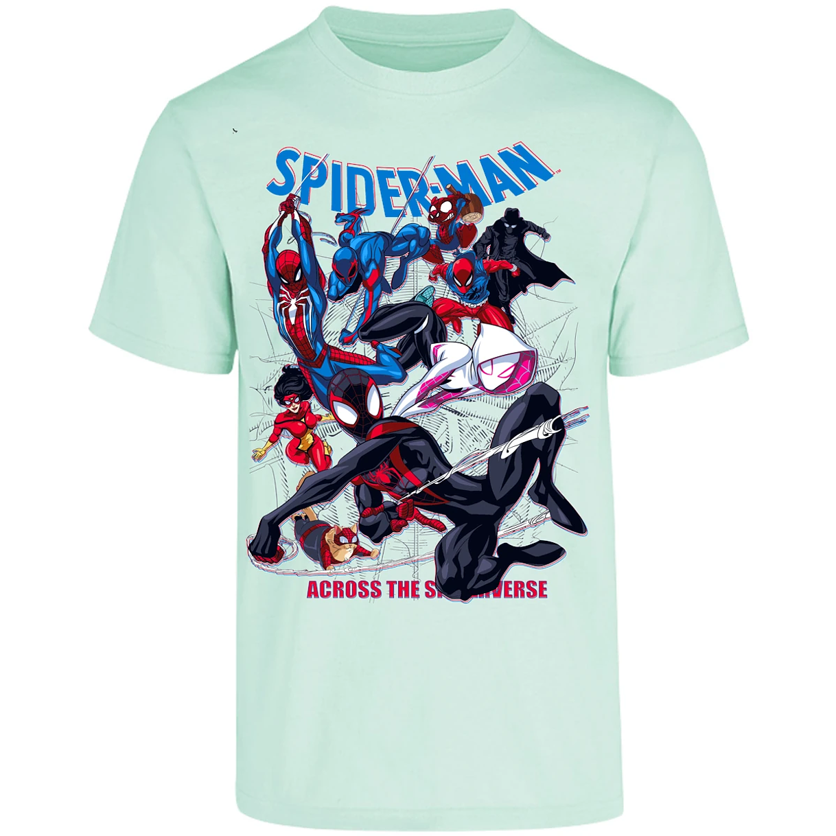 Playera Es De Series Y Peliculas Across The Spiderverse para Adulto 3