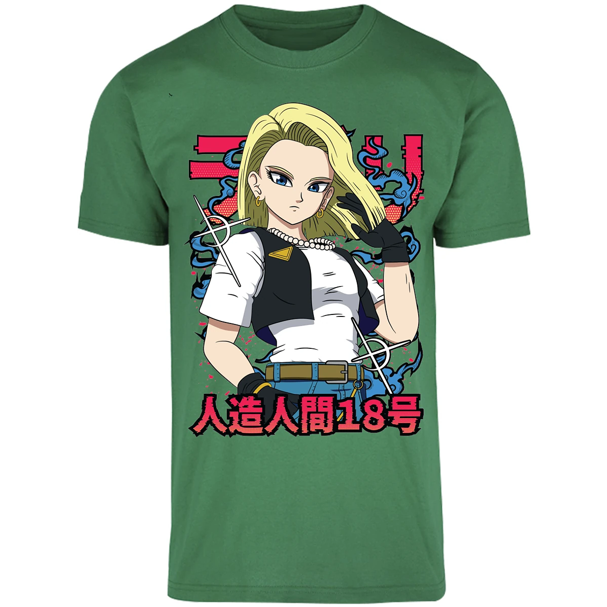 Playera Dragon Ball Androide 18 Anime para Adulto 11