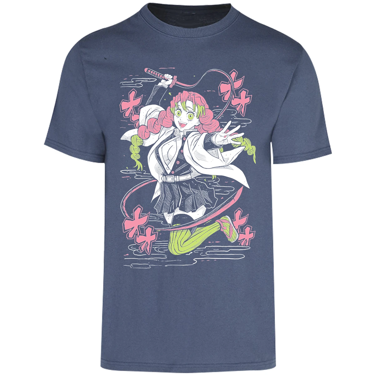 Playera Demon Slayer Mitsuri para Adulto 4