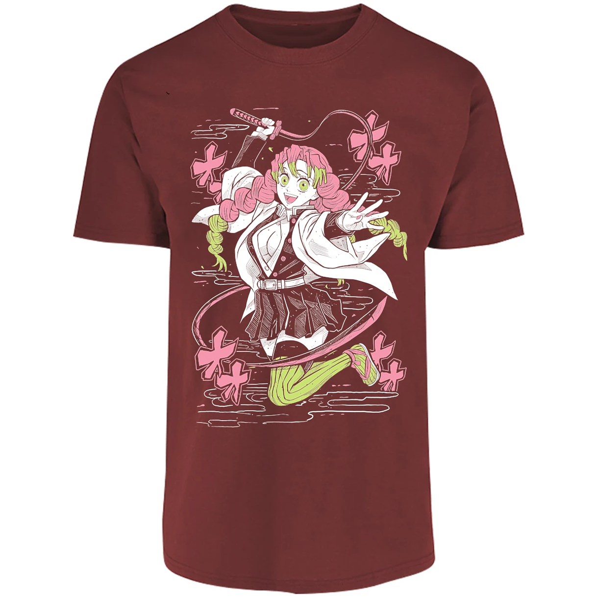 Playera Demon Slayer Mitsuri para Adulto 8