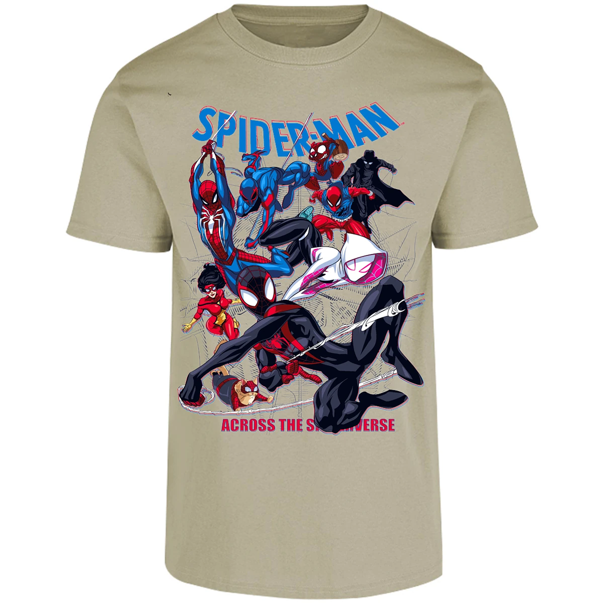 Playera Es De Series Y Peliculas Across The Spiderverse para Adulto 11
