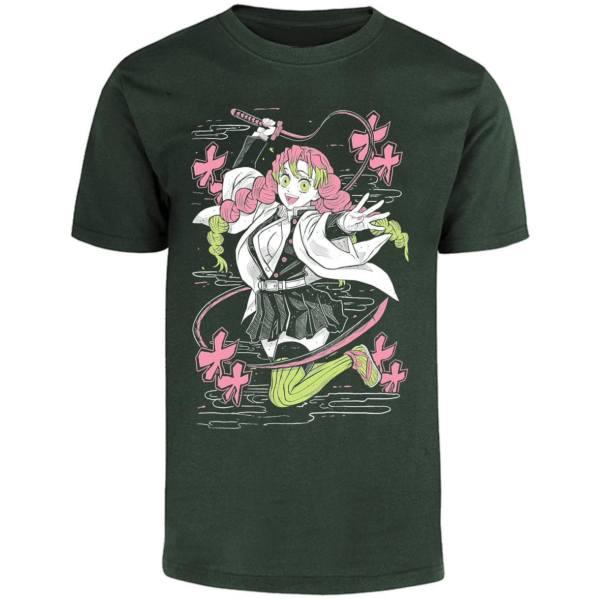 Playera Demon Slayer Mitsuri para Adulto 11
