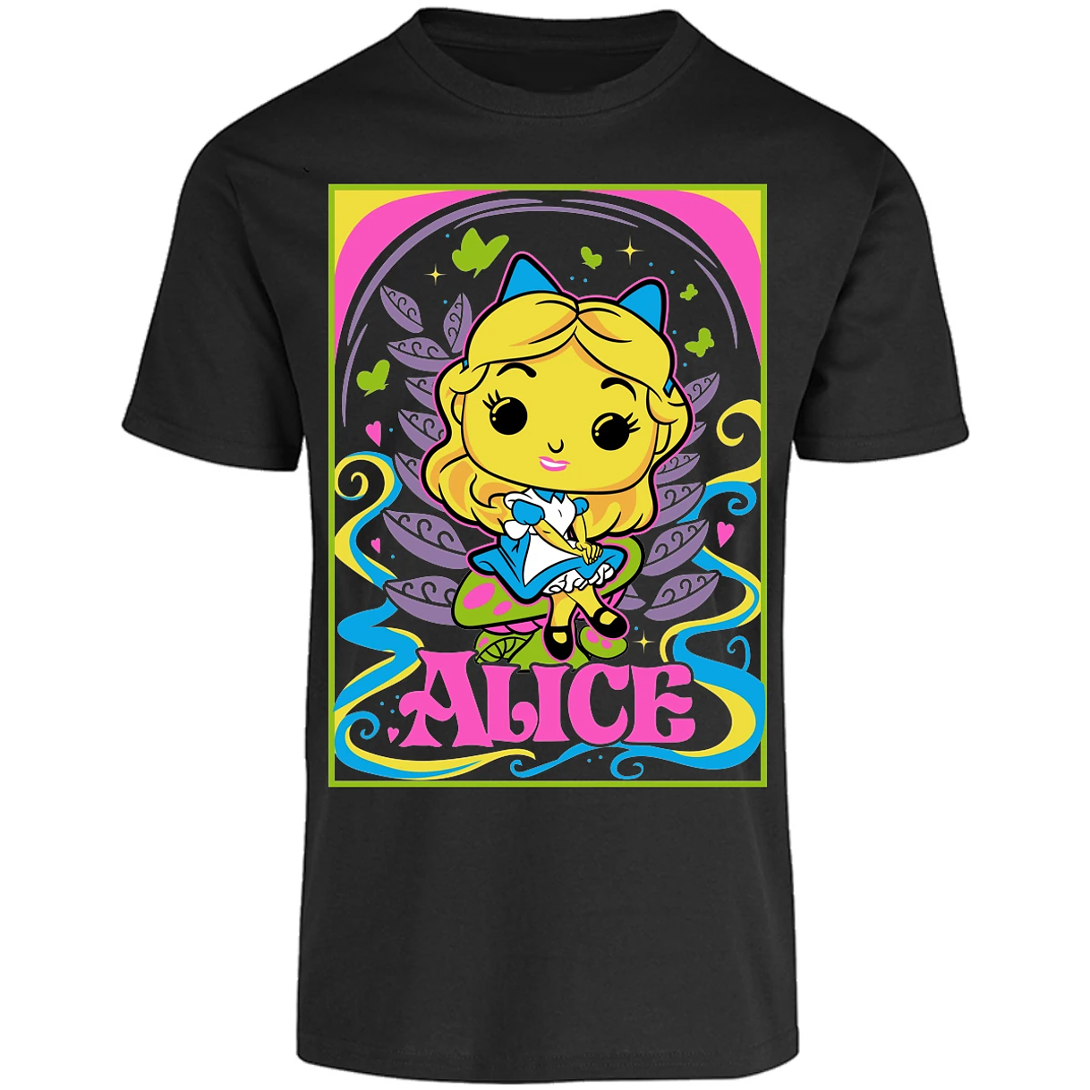 Playera Es De Series Y Peliculas Alicia Funko para Adulto 16