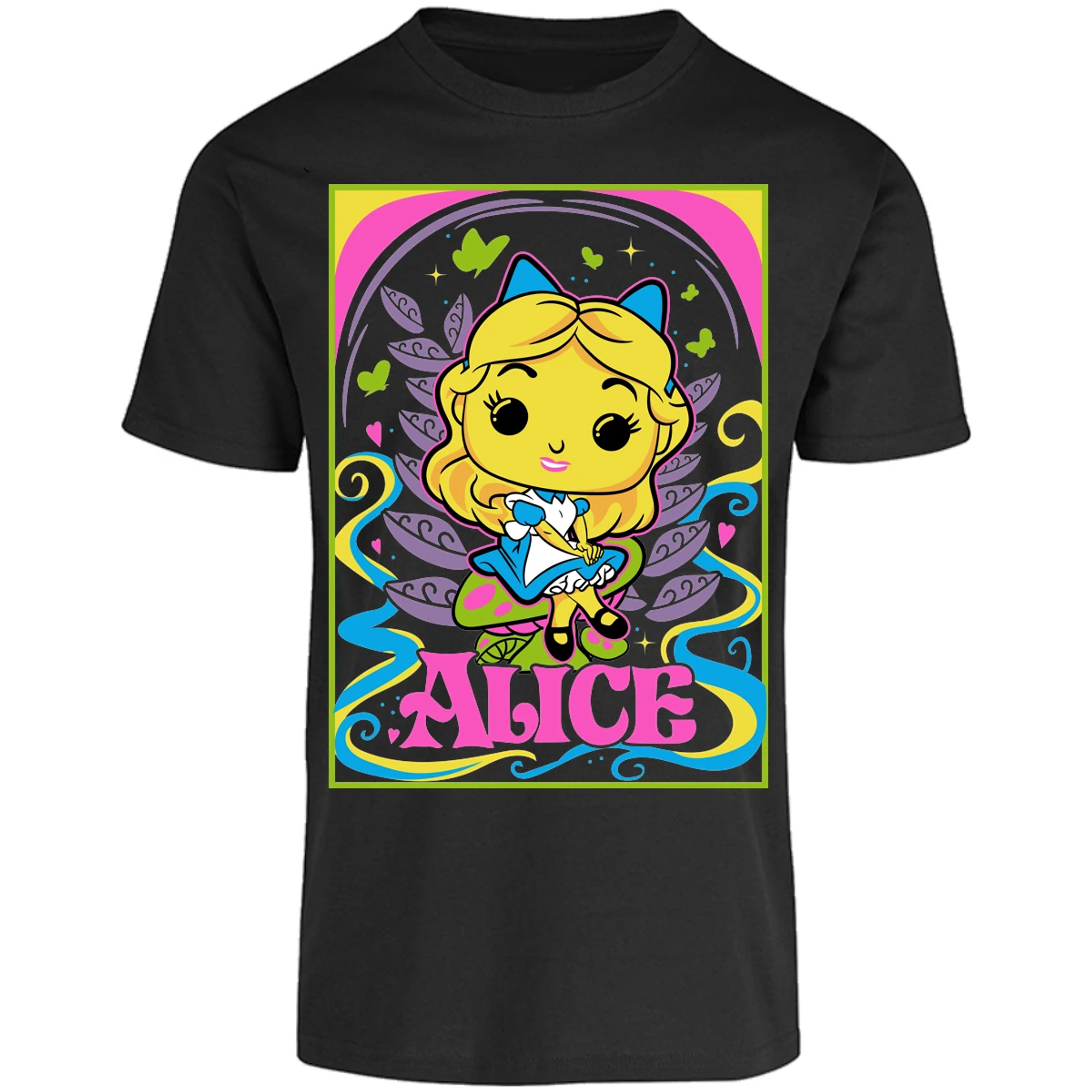 Playera Es De Series Y Peliculas Alicia Funko para Adulto 16