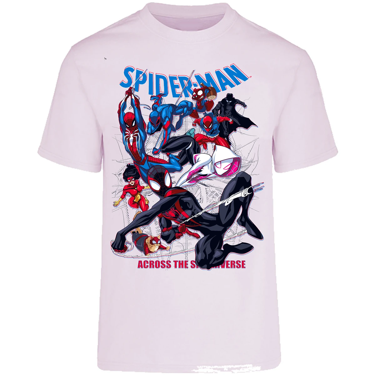 Playera Es De Series Y Peliculas Across The Spiderverse para Adulto 9