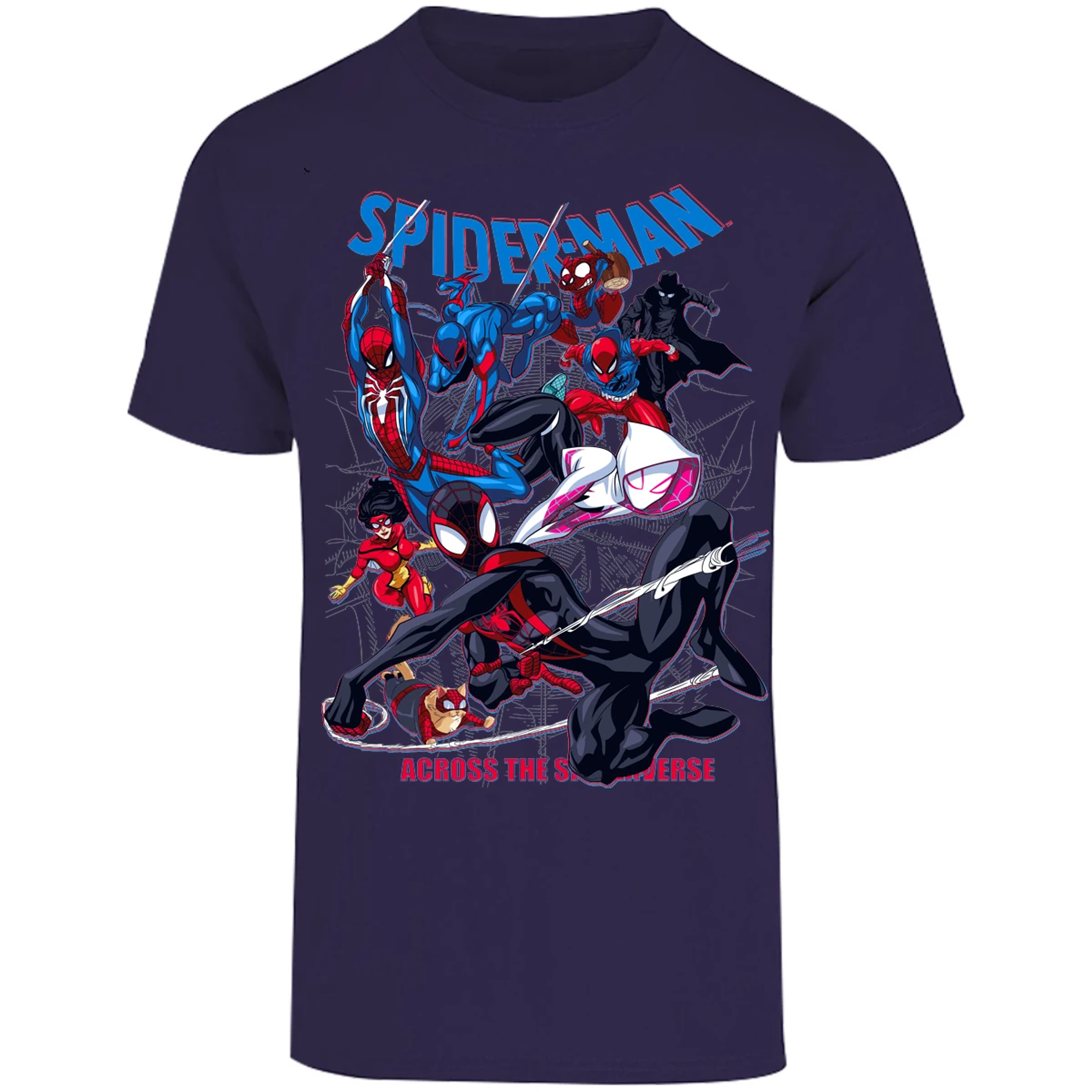 Playera Es De Series Y Peliculas Across The Spiderverse para Adulto 18