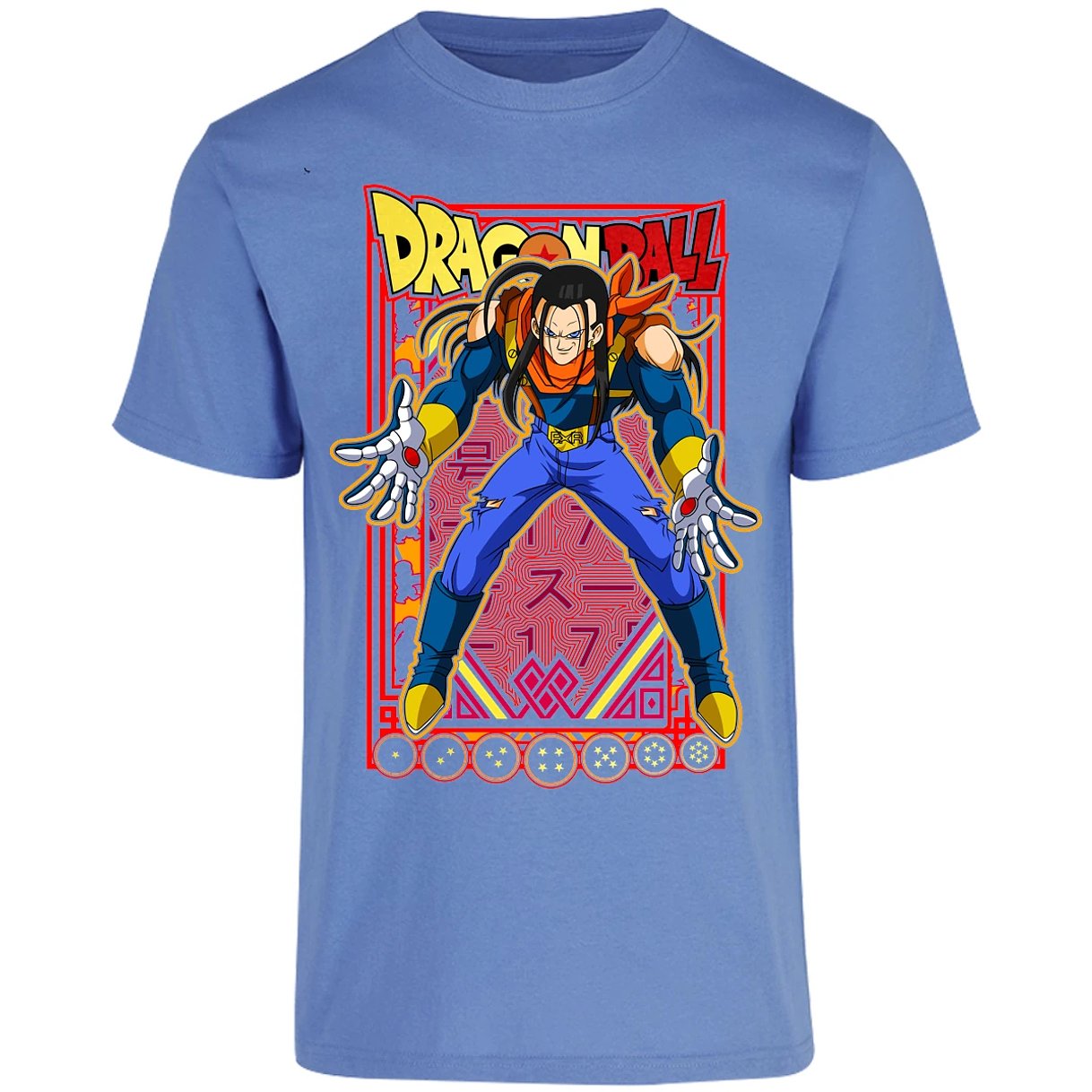 Playera Dragon Ball Anime Androide 17 para Adulto 29