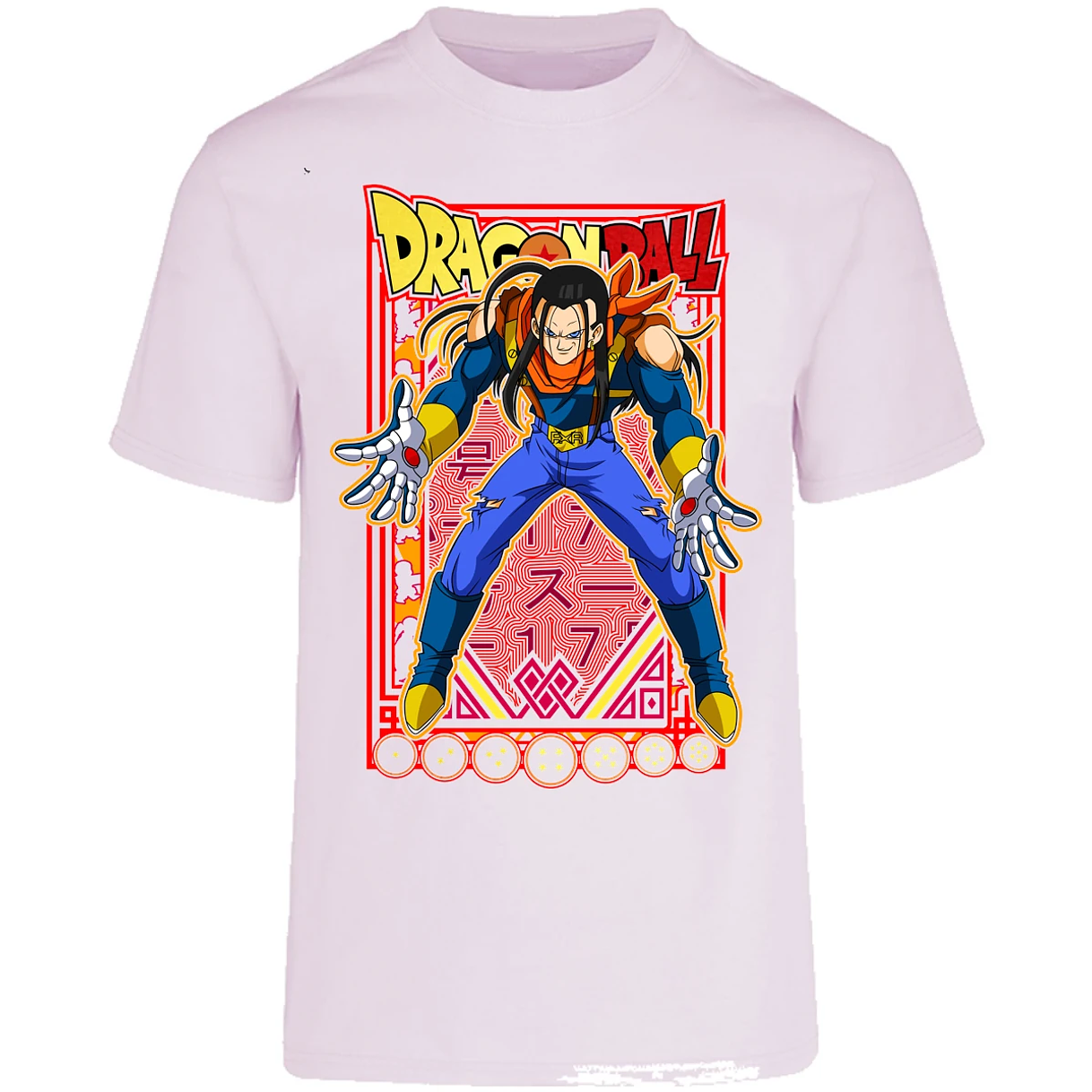 Playera Dragon Ball Anime Androide 17 para Adulto 26