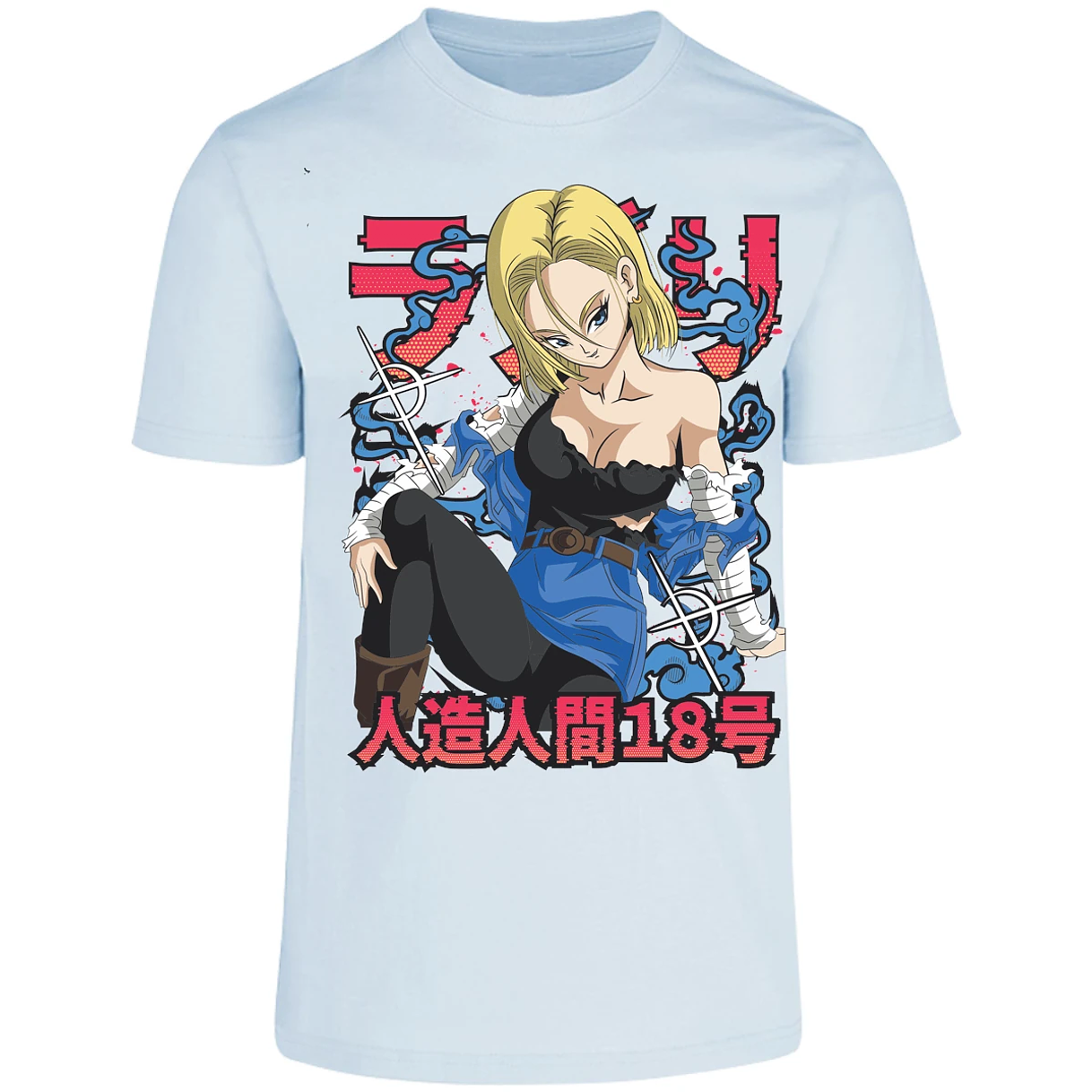 Playera Dragon Ball Anime Androide 18 para Adulto 5