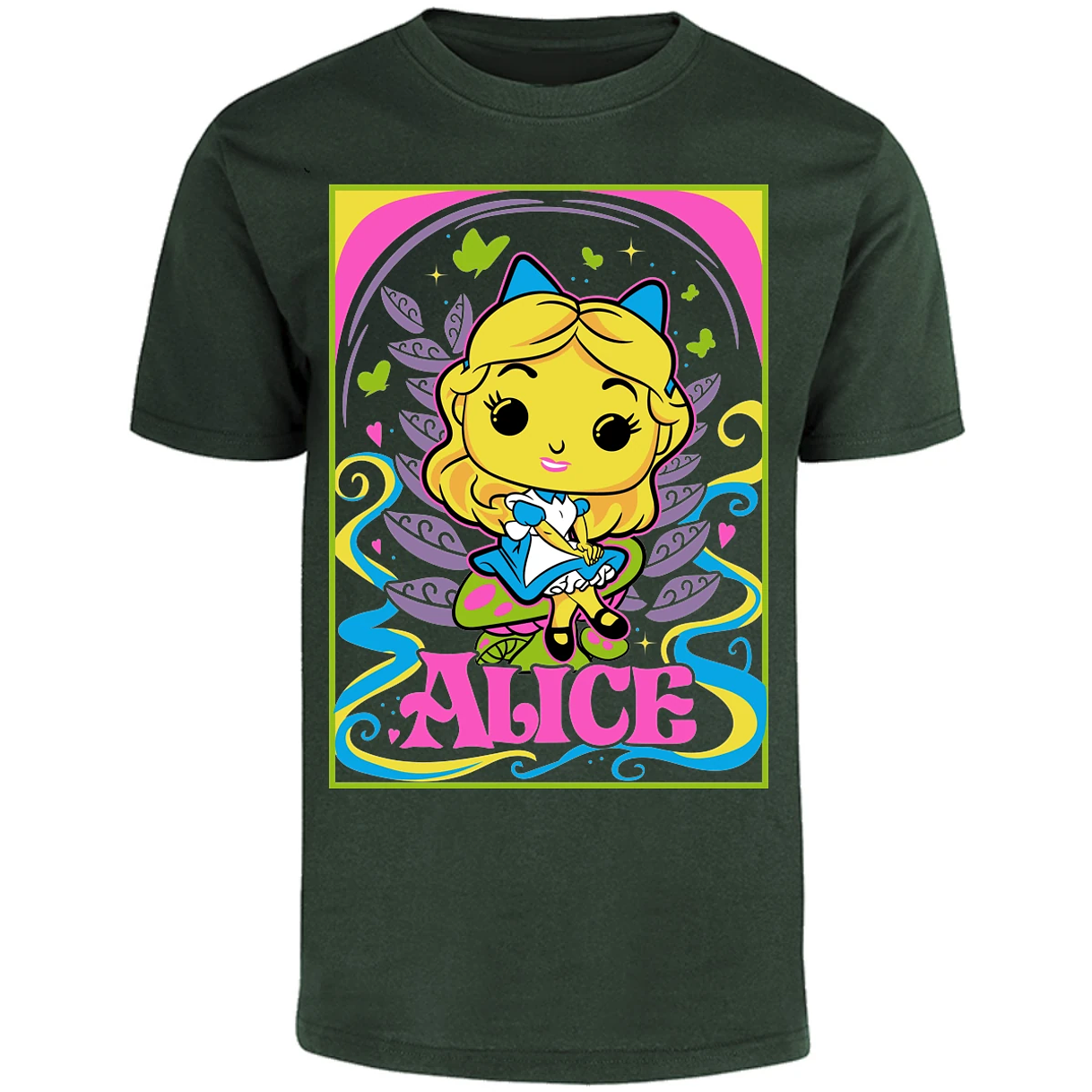 Playera Es De Series Y Peliculas Alicia Funko para Adulto 7