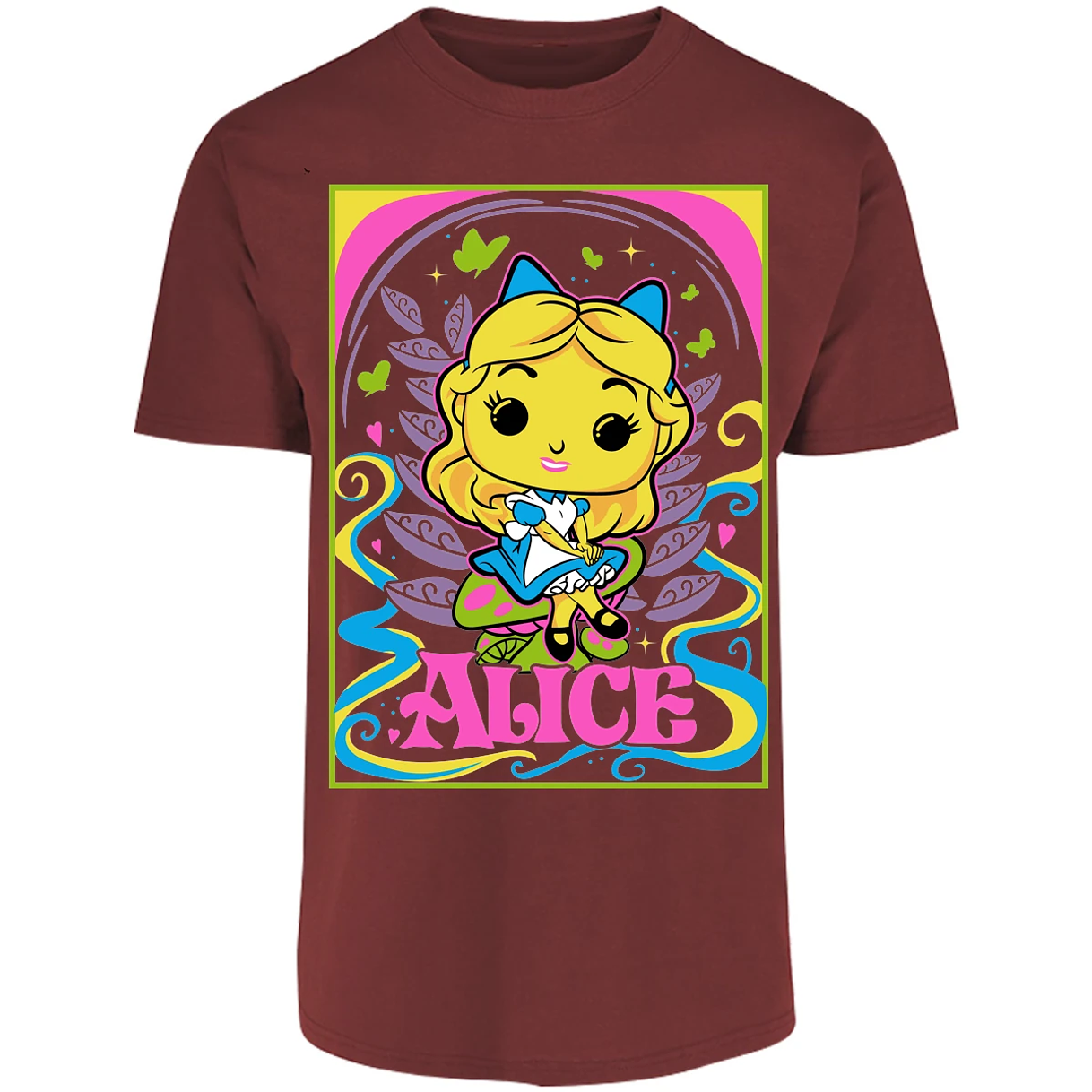 Playera Es De Series Y Peliculas Alicia Funko para Adulto 12