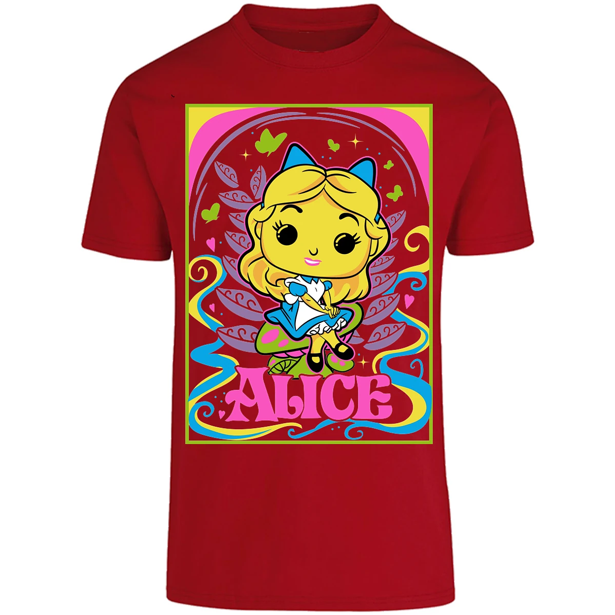 Playera Es De Series Y Peliculas Alicia Funko para Adulto 18