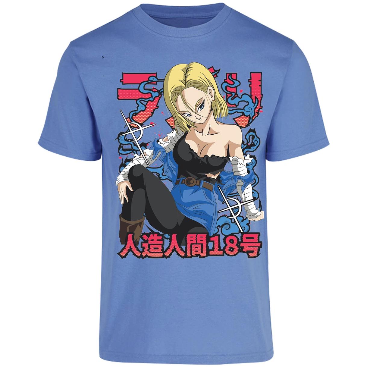 Playera Dragon Ball Anime Androide 18 para Adulto 12