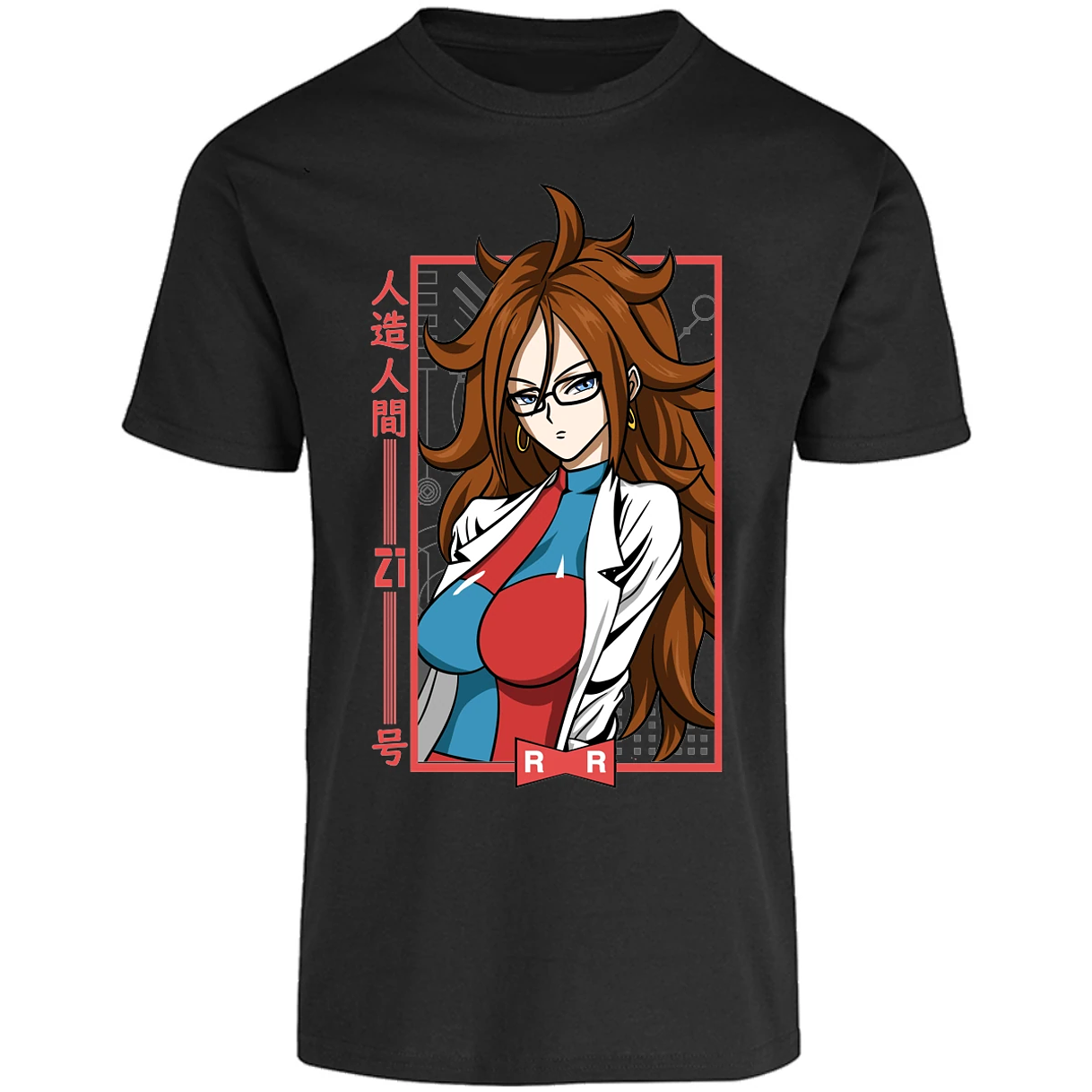 Playera Dragon Ball Anime Androide 21 para Adulto 3