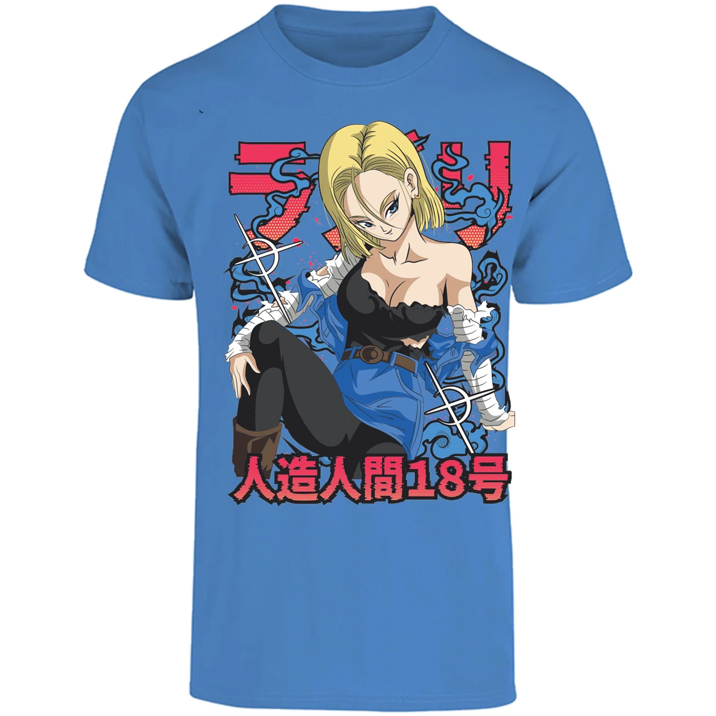 Playera Dragon Ball Anime Androide 18 para Adulto 6