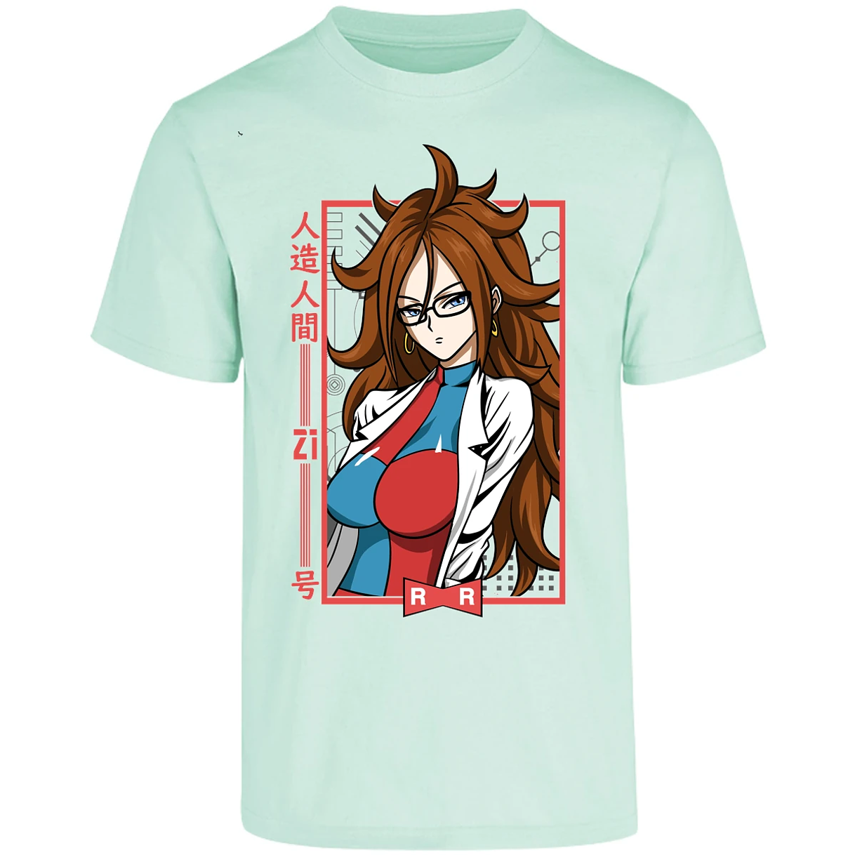 Playera Dragon Ball Anime Androide 21 para Adulto 15
