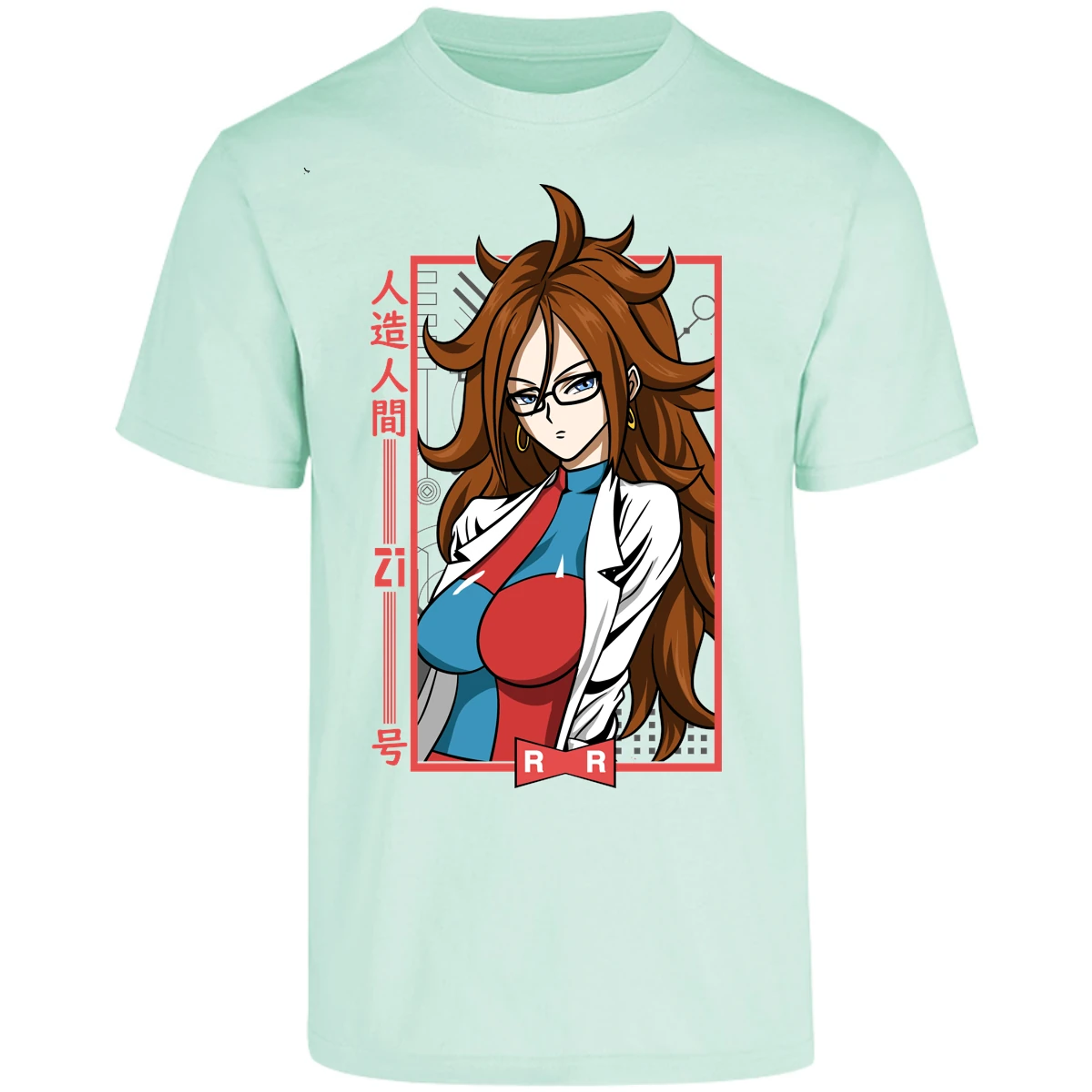 Playera Dragon Ball Anime Androide 21 para Adulto 15
