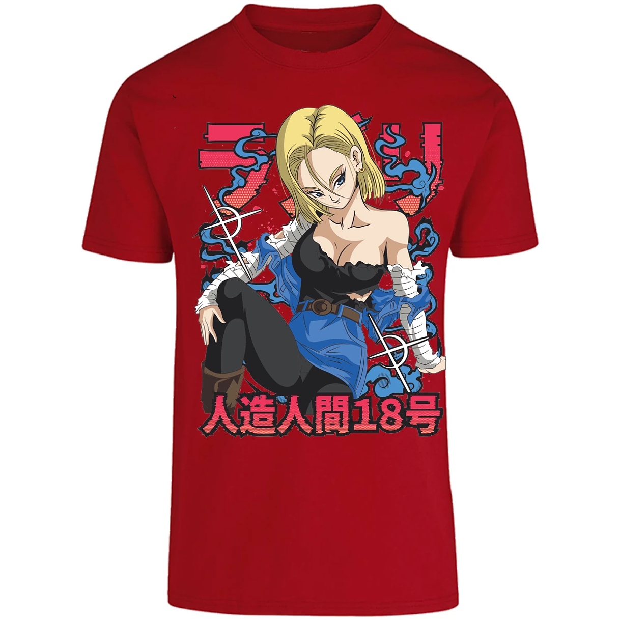 Playera Dragon Ball Anime Androide 18 para Adulto 29