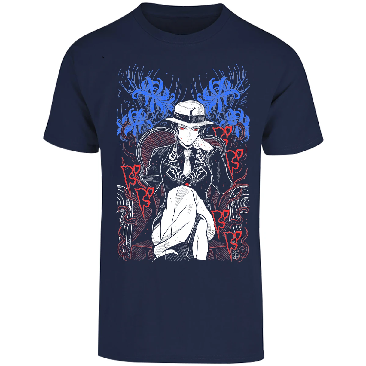 Playera Demon Slayer Muzan para Adulto 9