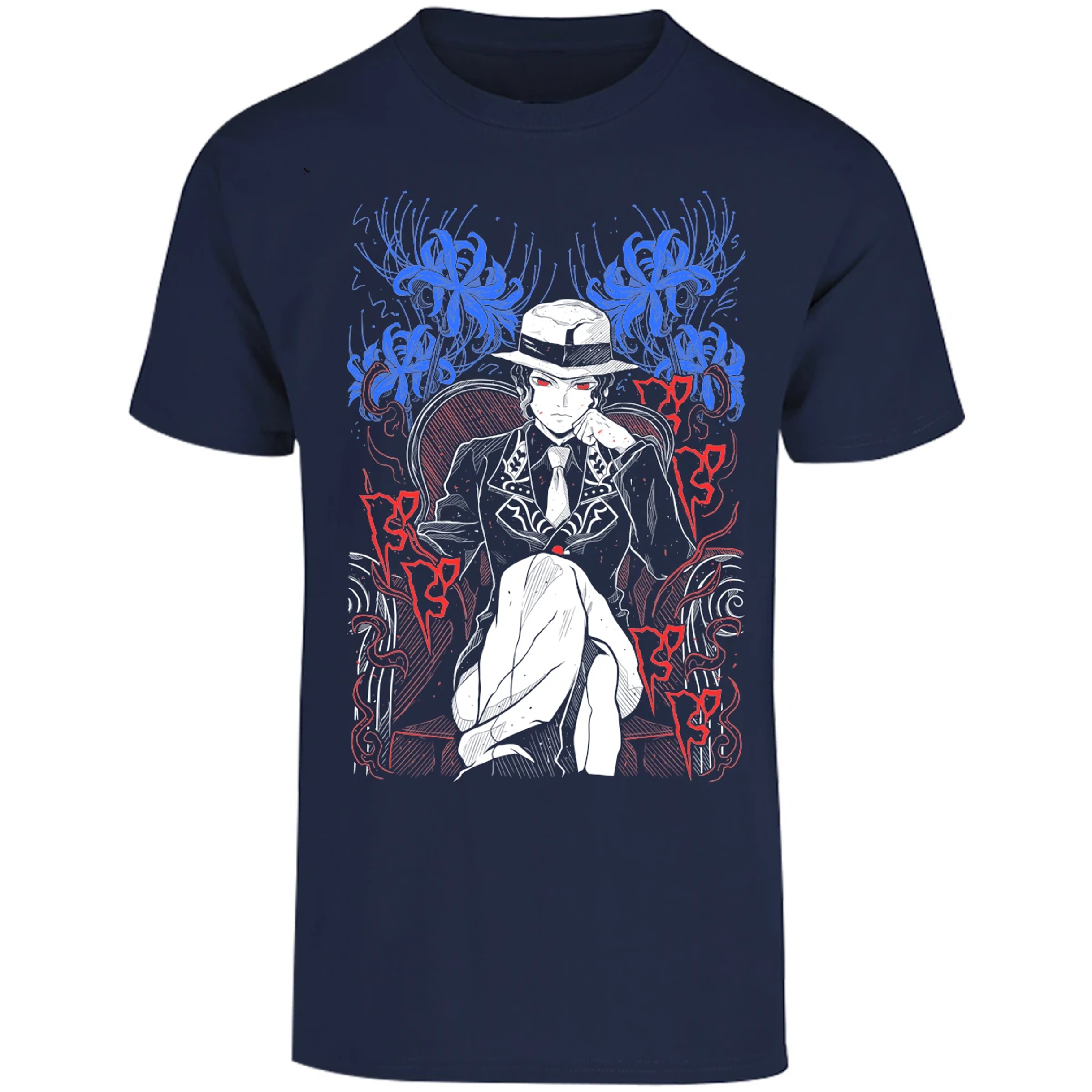 Playera Demon Slayer Muzan para Adulto 9