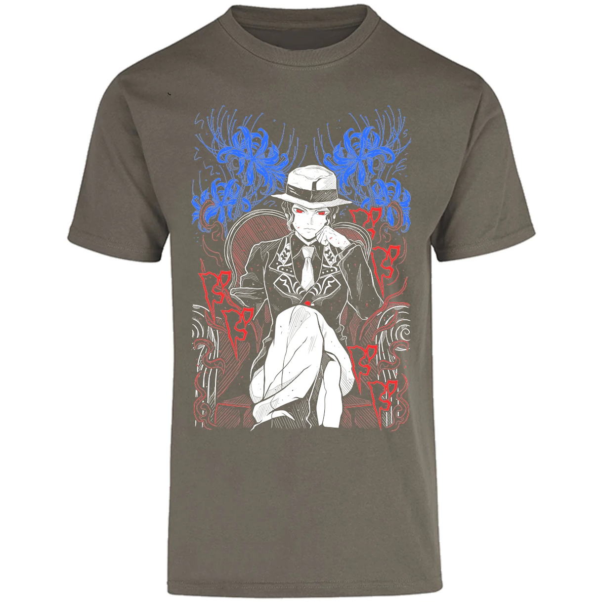 Playera Demon Slayer Muzan para Adulto 10