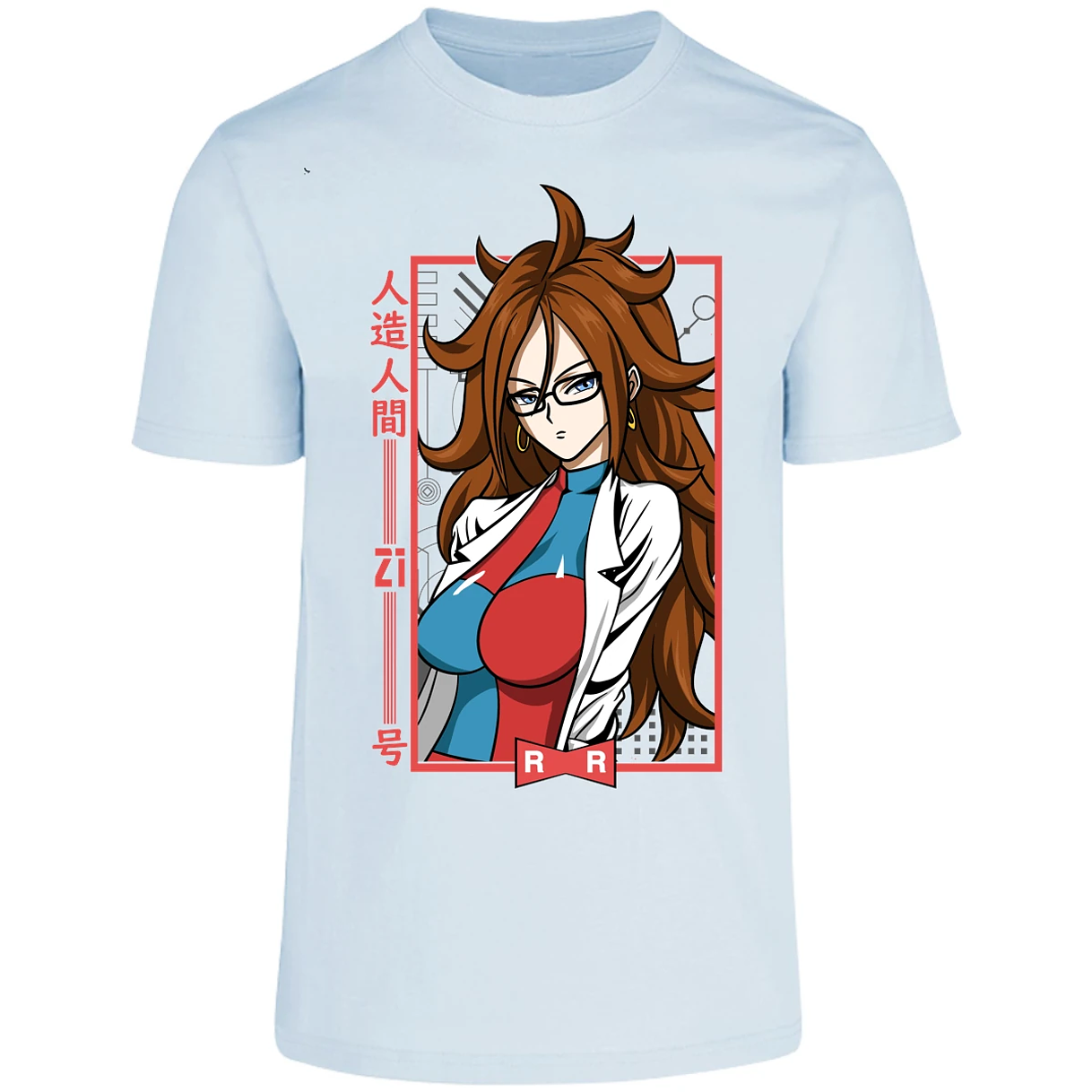 Playera Dragon Ball Anime Androide 21 para Adulto 26