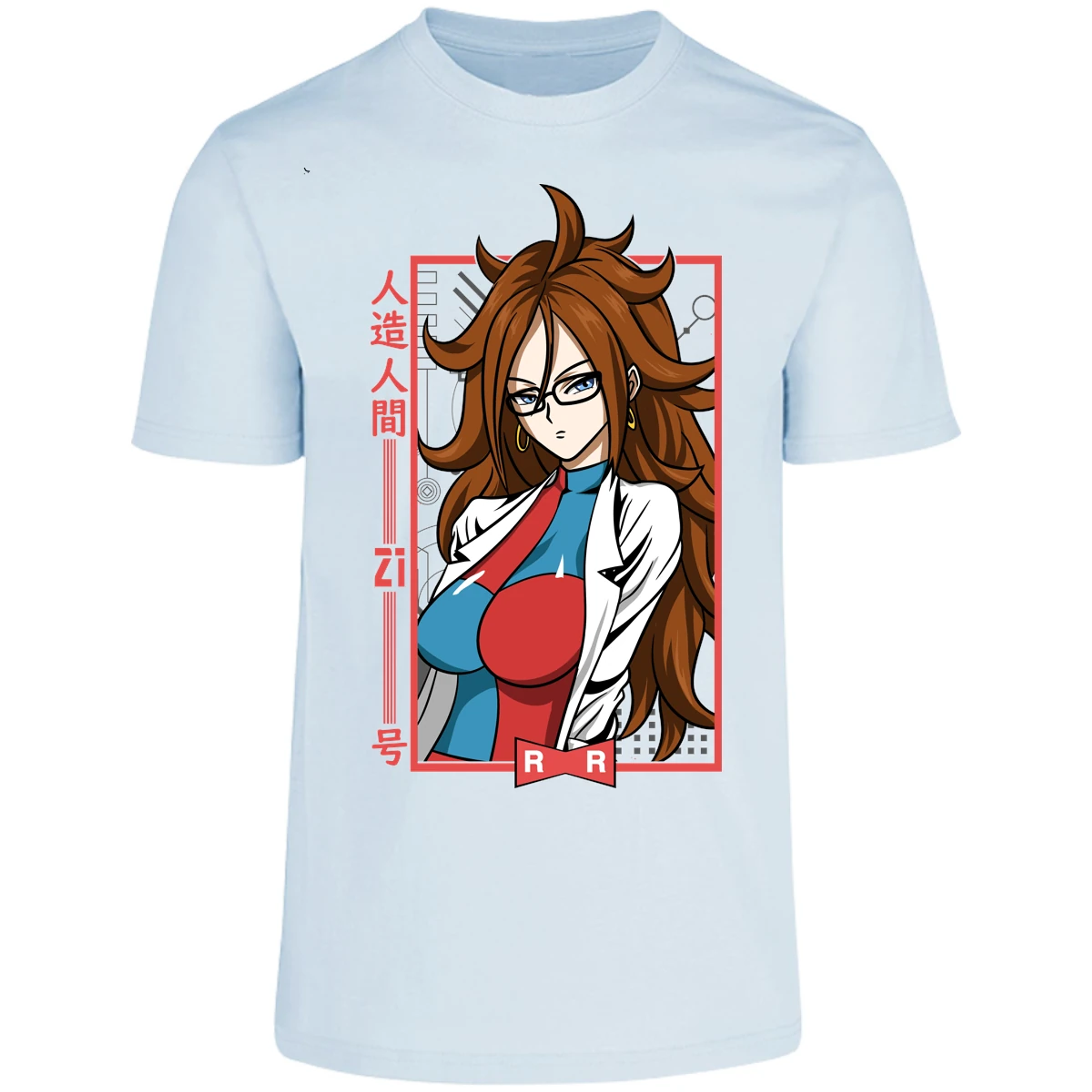 Playera Dragon Ball Anime Androide 21 para Adulto 26