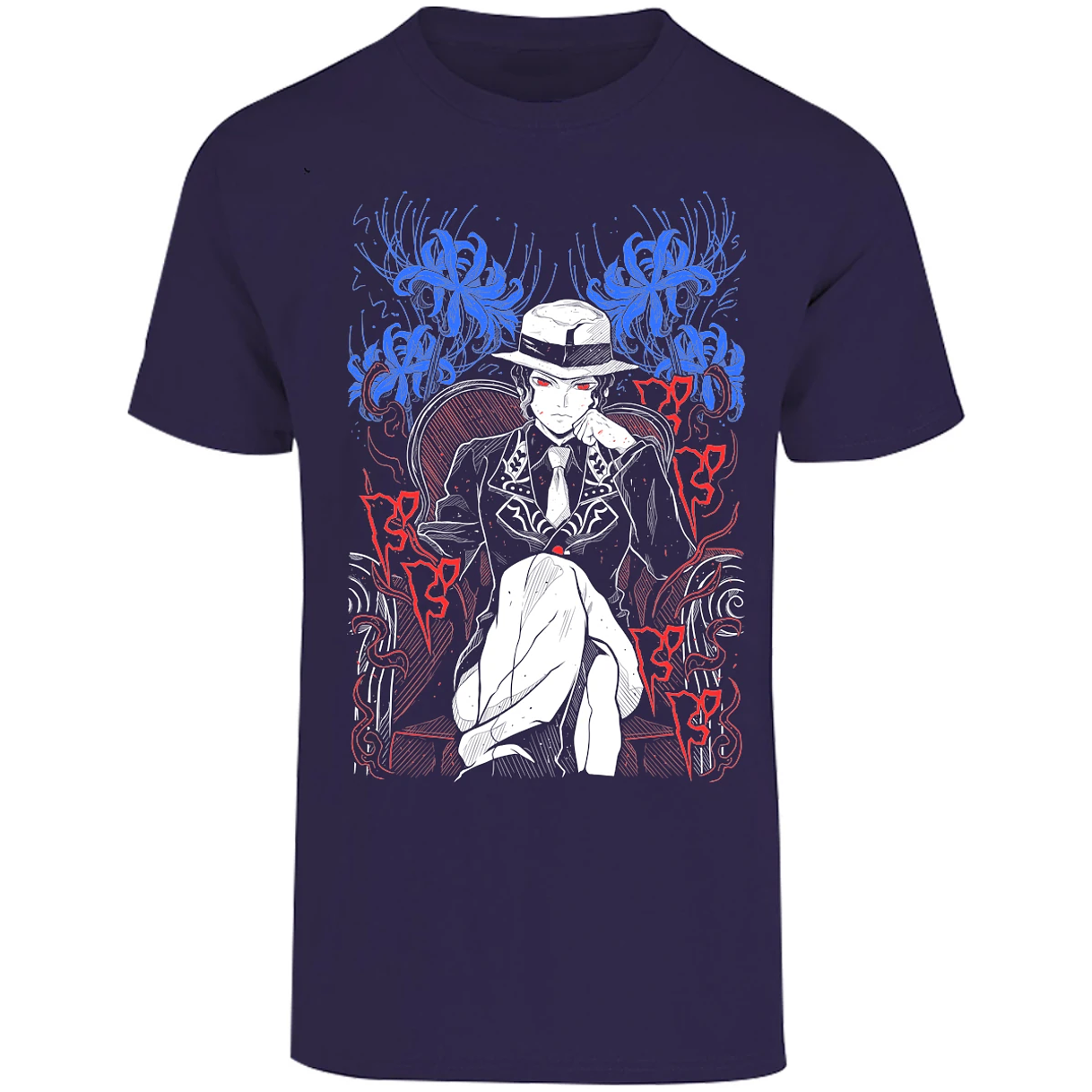 Playera Demon Slayer Muzan para Adulto 18