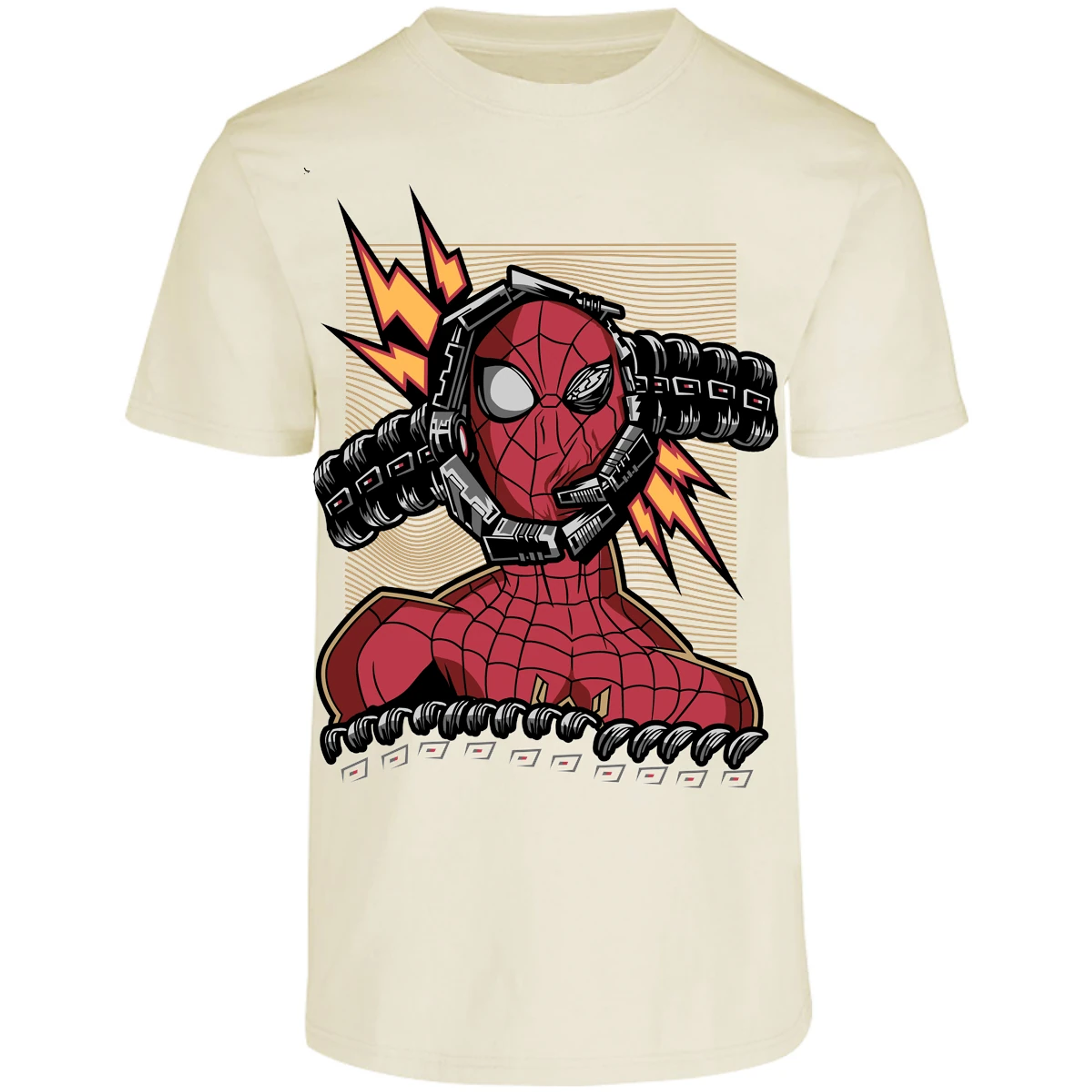 Playera Es De Series Y Peliculas Spiderman Crushed para Adulto 7