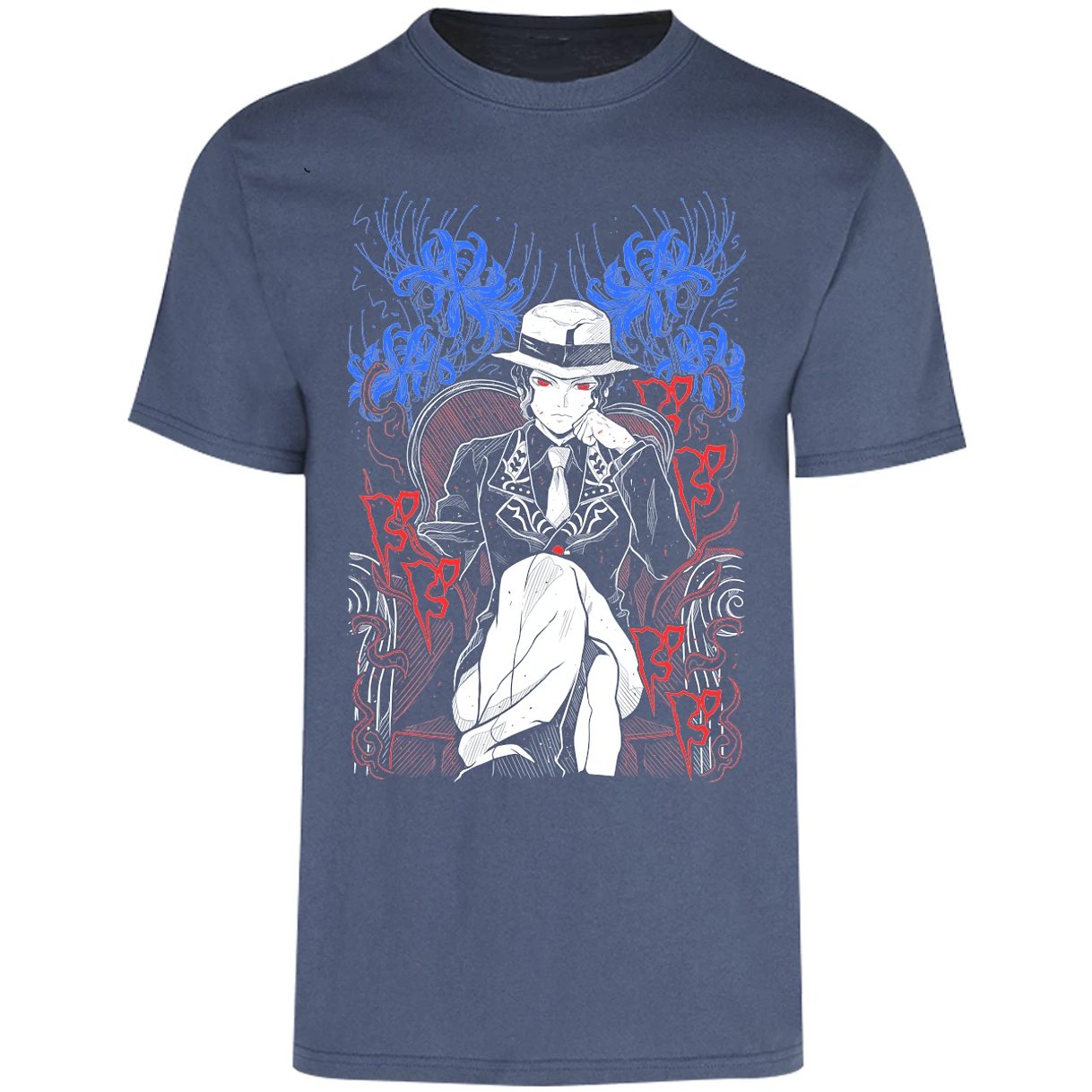 Playera Demon Slayer Muzan para Adulto 27