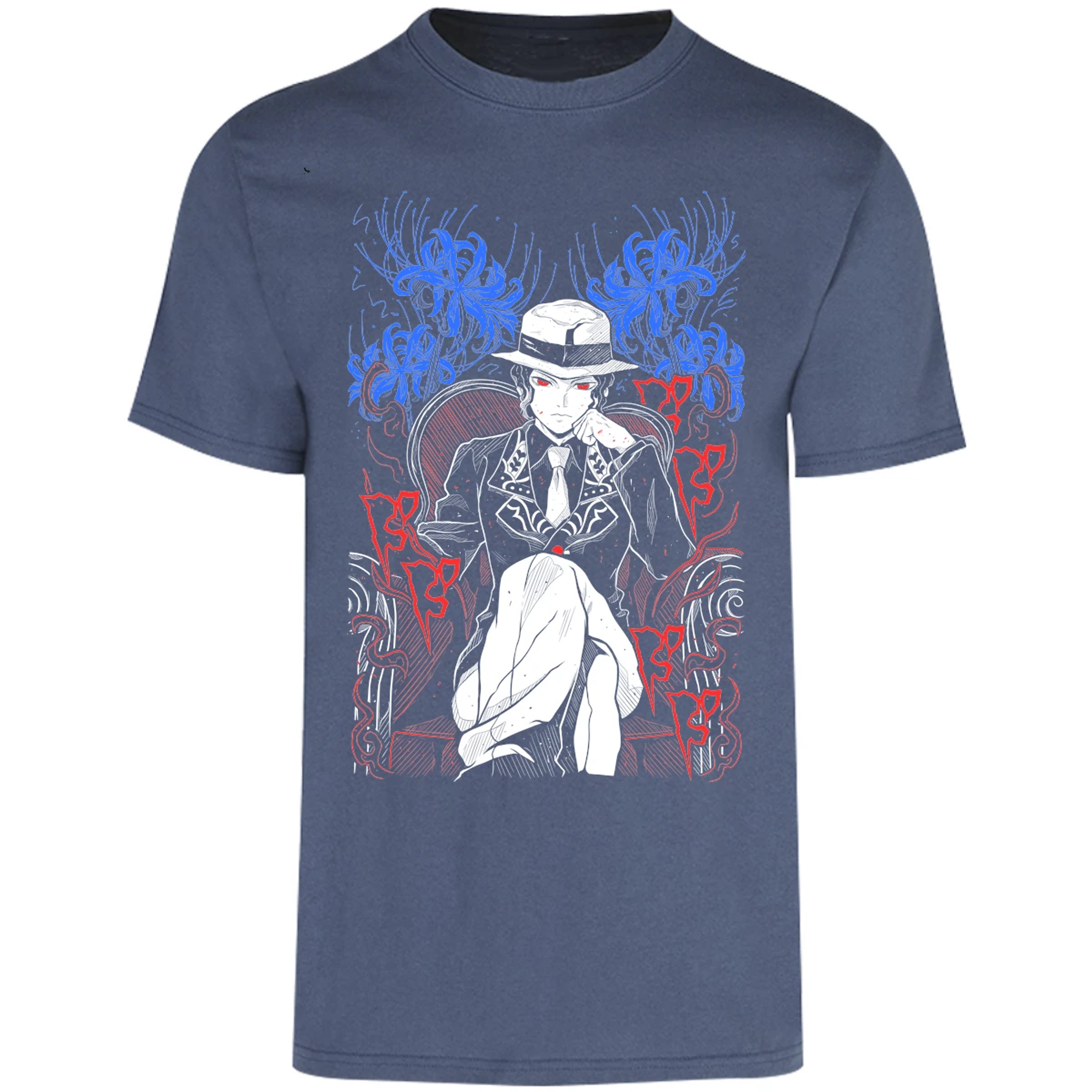 Playera Demon Slayer Muzan para Adulto 27