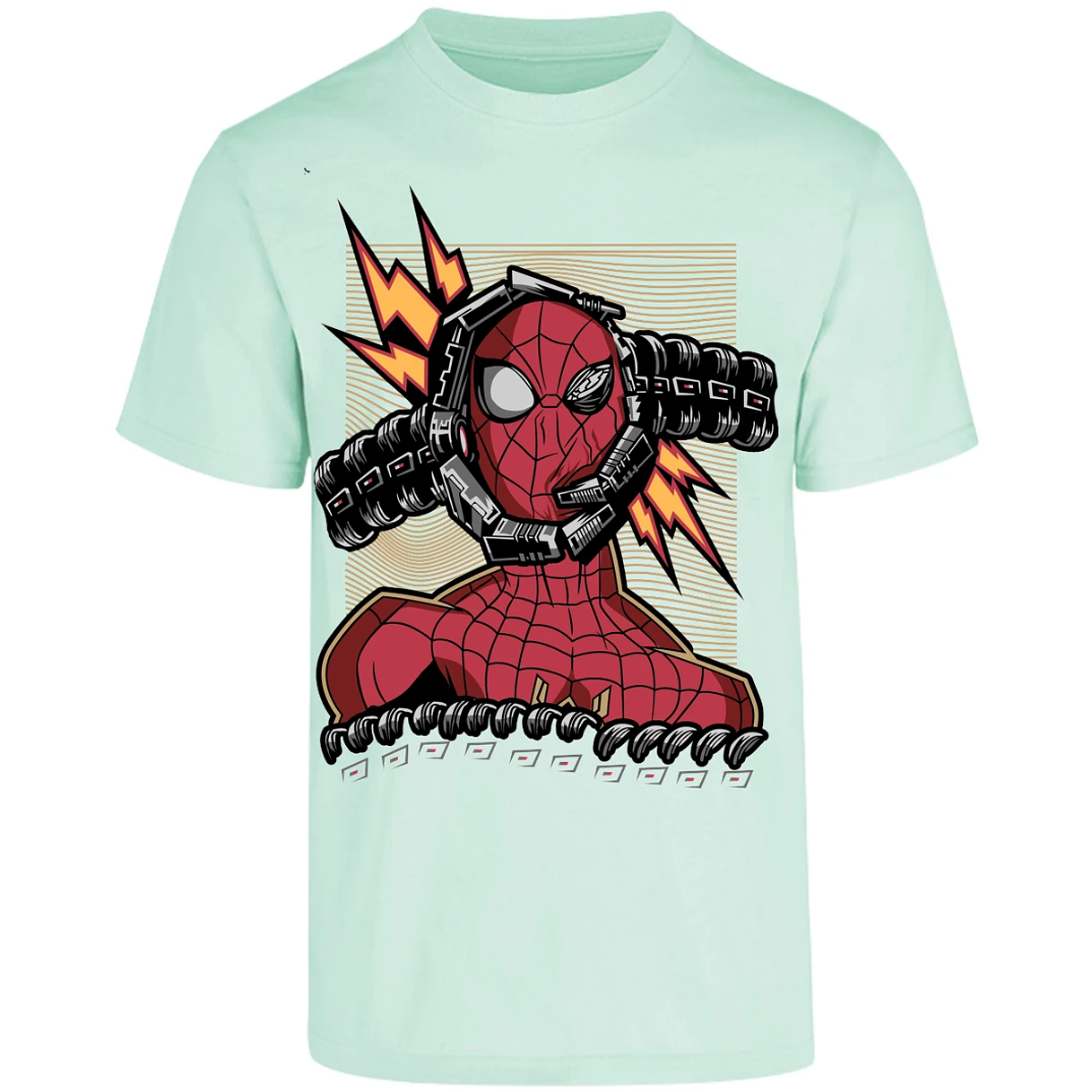Playera Es De Series Y Peliculas Spiderman Crushed para Adulto 5